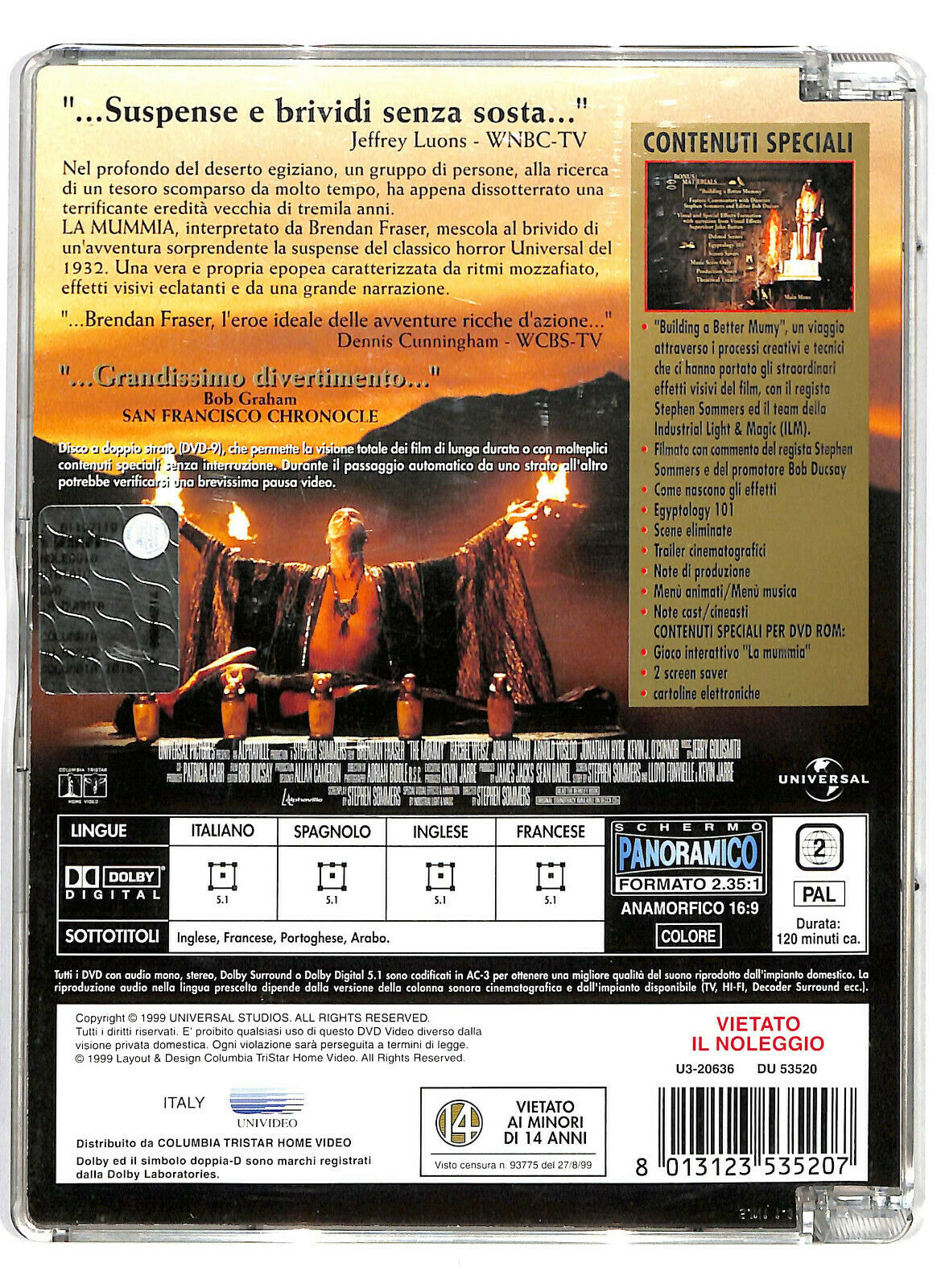 EBOND  La Mummia Sjb DVD D584364