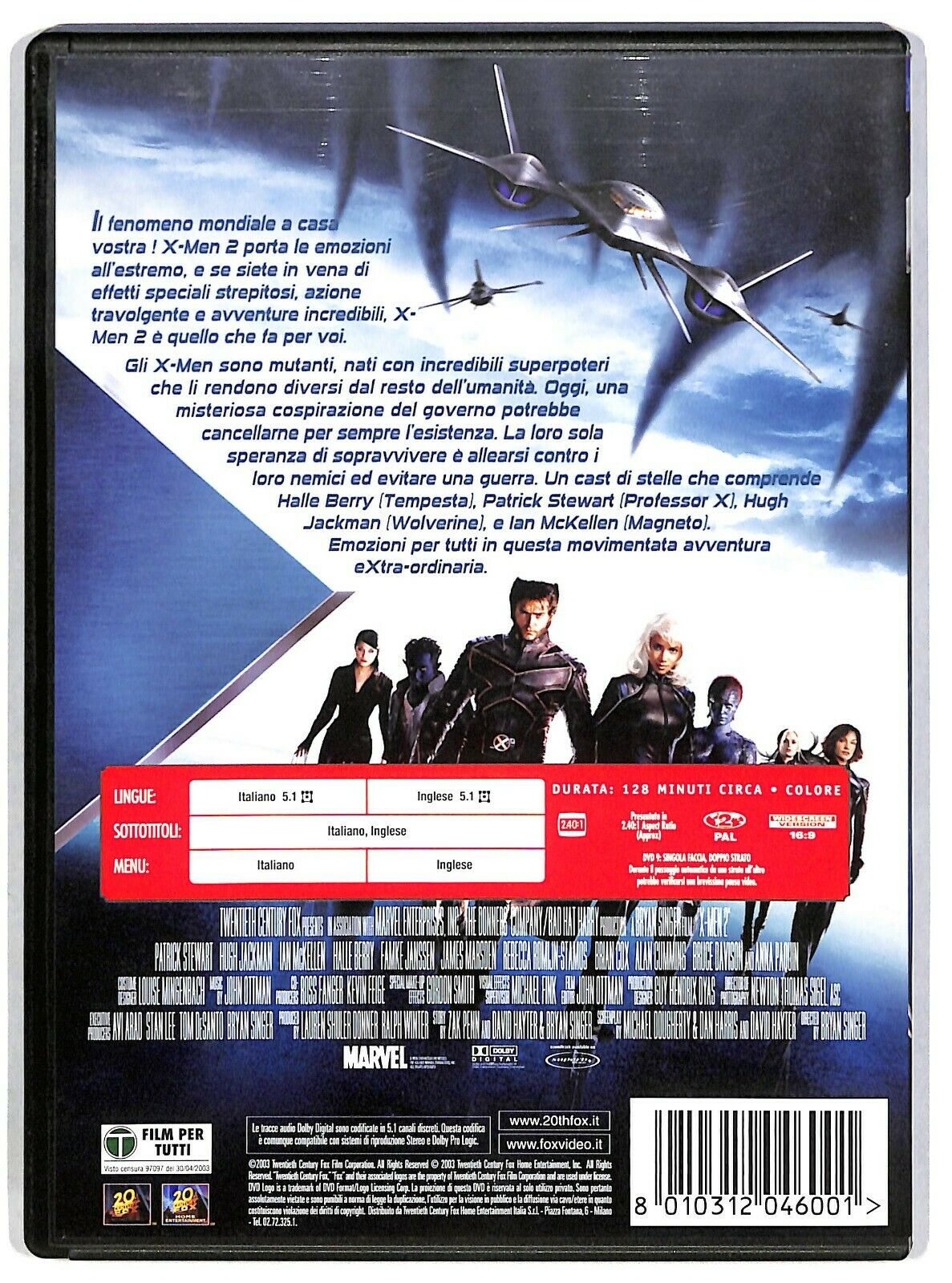 EBOND  X-men 2 DVD D584415