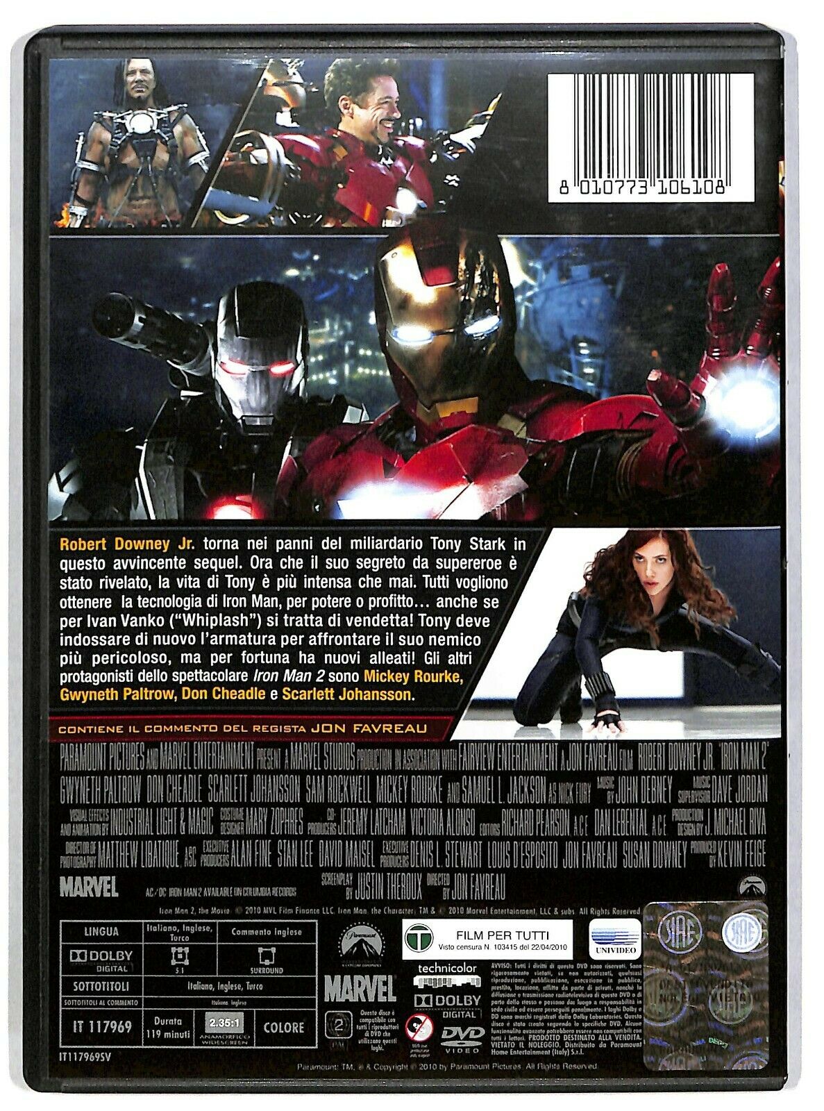 EBOND  Iron Man 2  DVD D584419