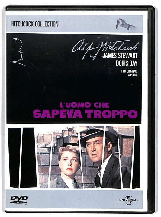 EBOND  Alfred Hitchcock: L'uomo Che Sapeva Troppo Con James Stewart DVD D584448