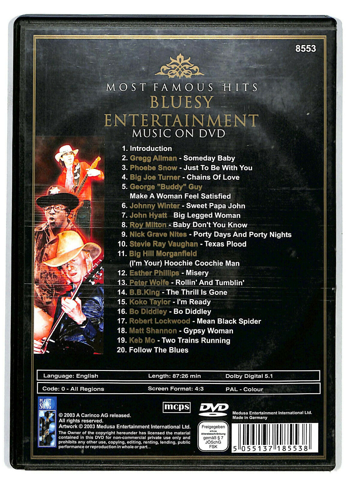 EBOND Bluesy Entertainment   DVD D584634