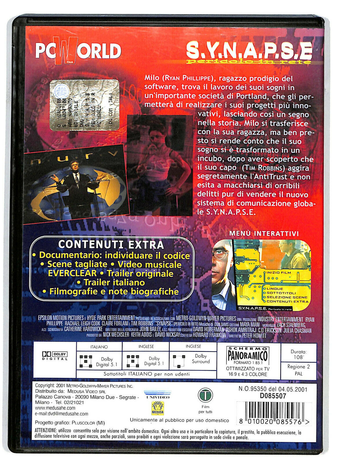 EBOND Synapse  DVD D584643
