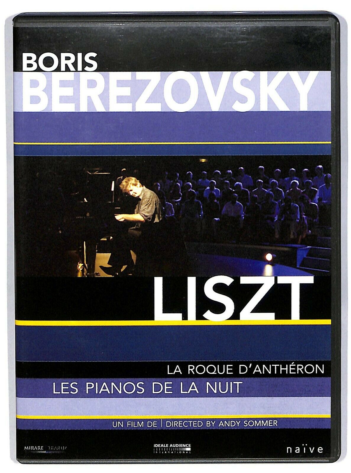 EBOND Boris Berezovsky Liszt La Roque D'antheron Les Pianos De Nuit DVD D584717