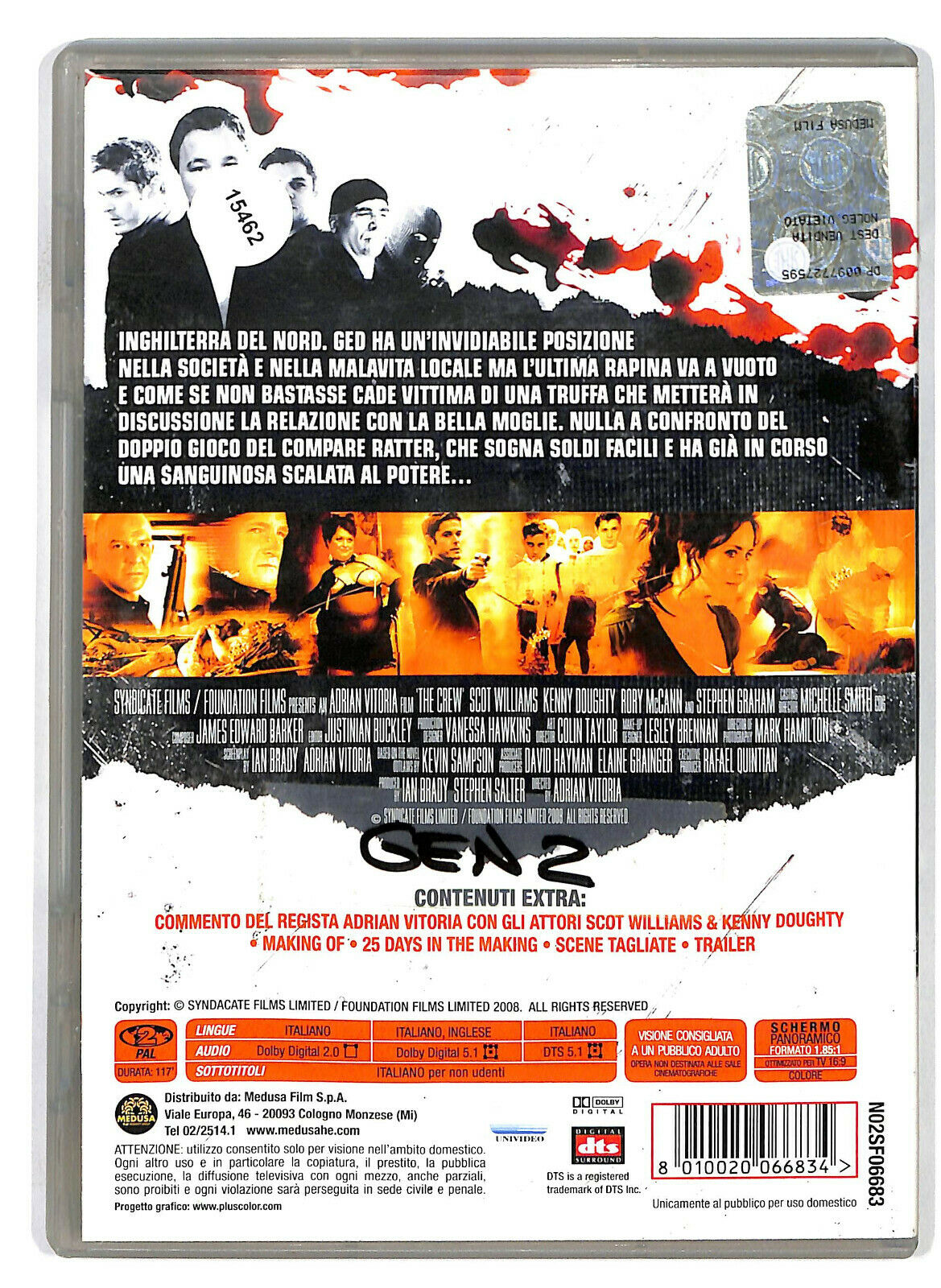 EBOND The Crew  DVD Ex Noleggio D584905