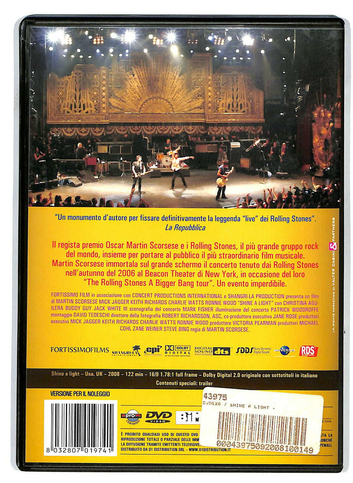 EBOND Shine a Light Comprateloooo DVD D584922