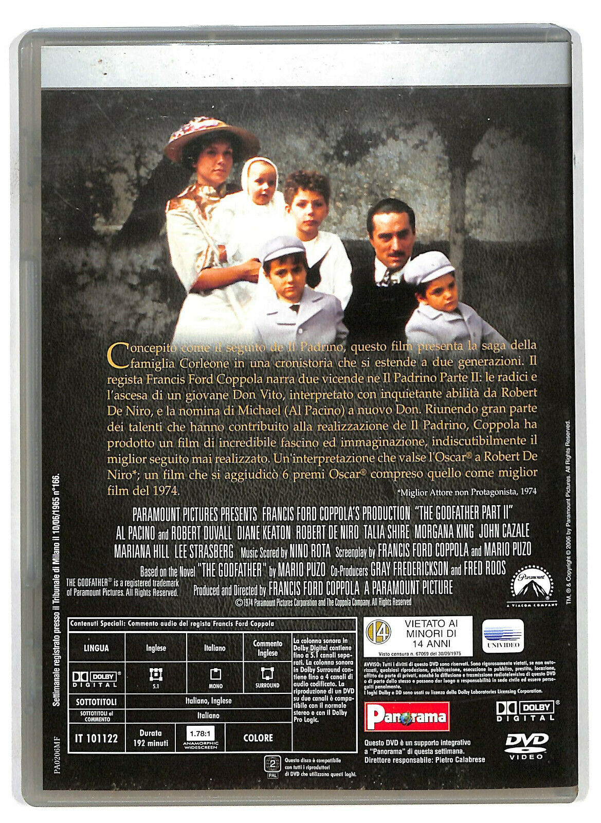 EBOND Il Padrino Parte 2 DVD D584961