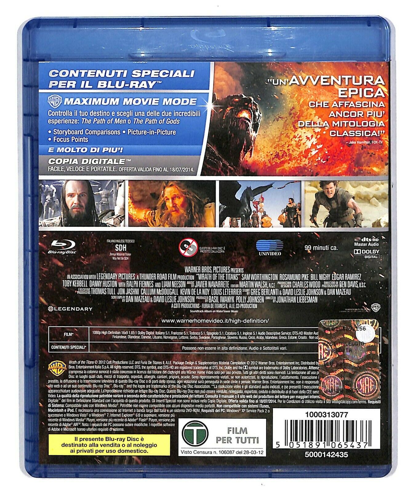 EBOND La Furia Dei Titani BLURAY D585118