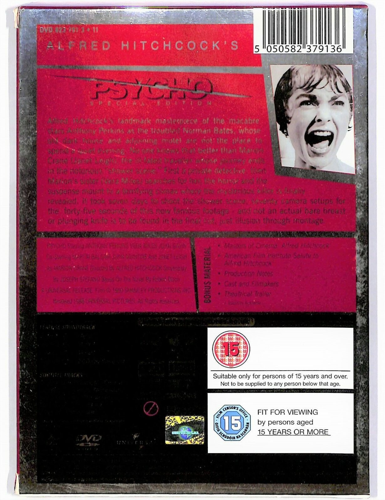 EBOND Psycho [edizione: Regno Unito] Special Edition (2 DVD) Slipcase D585139