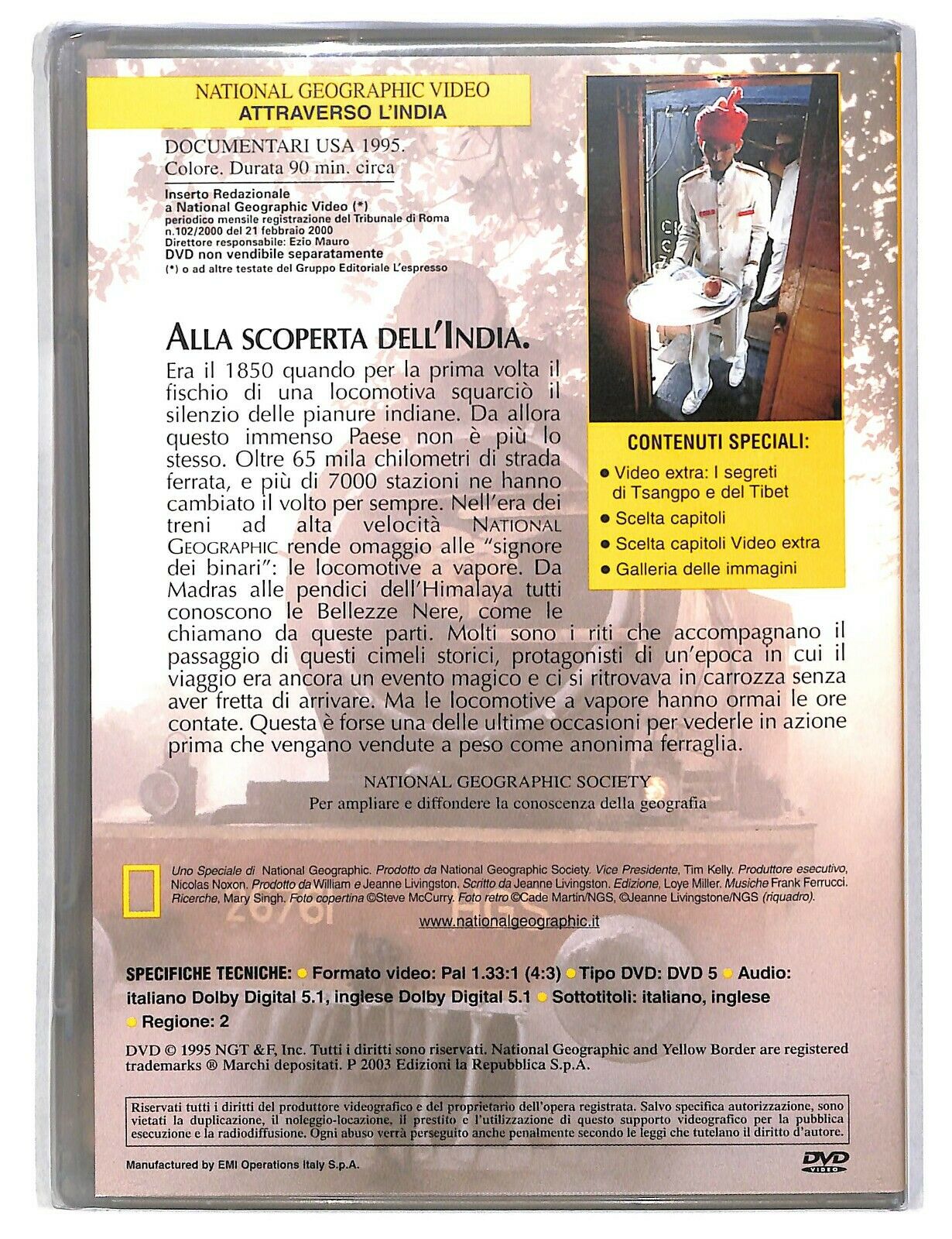 EBOND Attraverso L'india: In Viaggio Sul - National Geographic Vol.4 DVD D585142