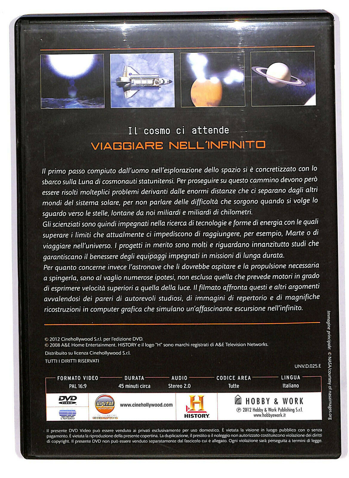 EBOND Spazio History - Il Cosmo Ci Attende Viaggiare Nell'infinito DVD D585312