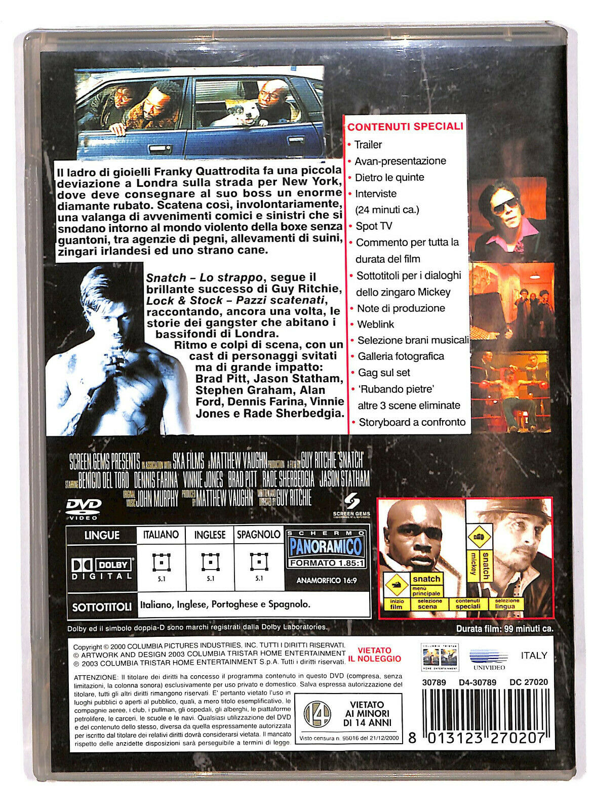 EBOND  Snatch - Lo Strappo DVD D585350