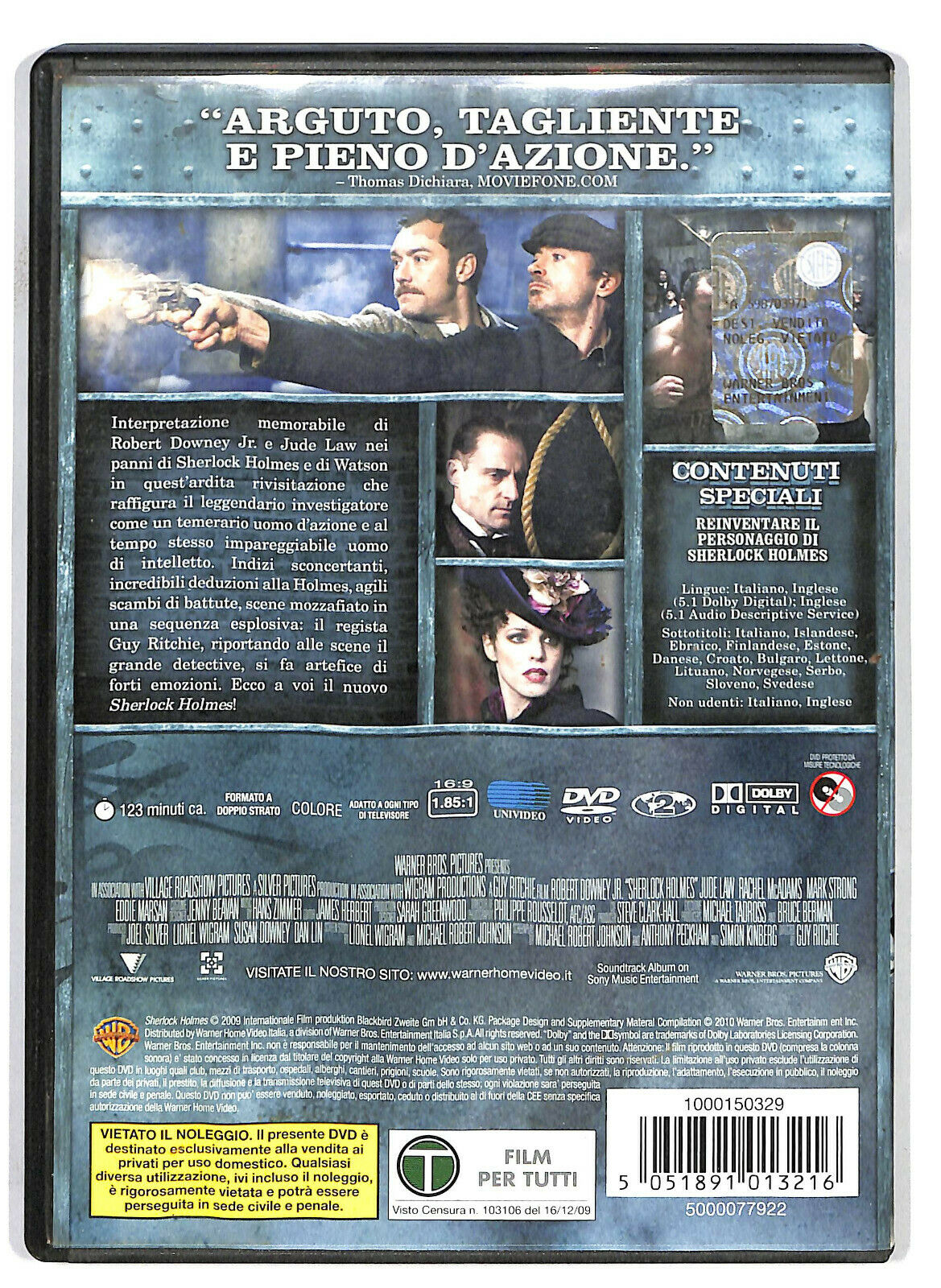 EBOND Sherlock Holmes  DVD D585402