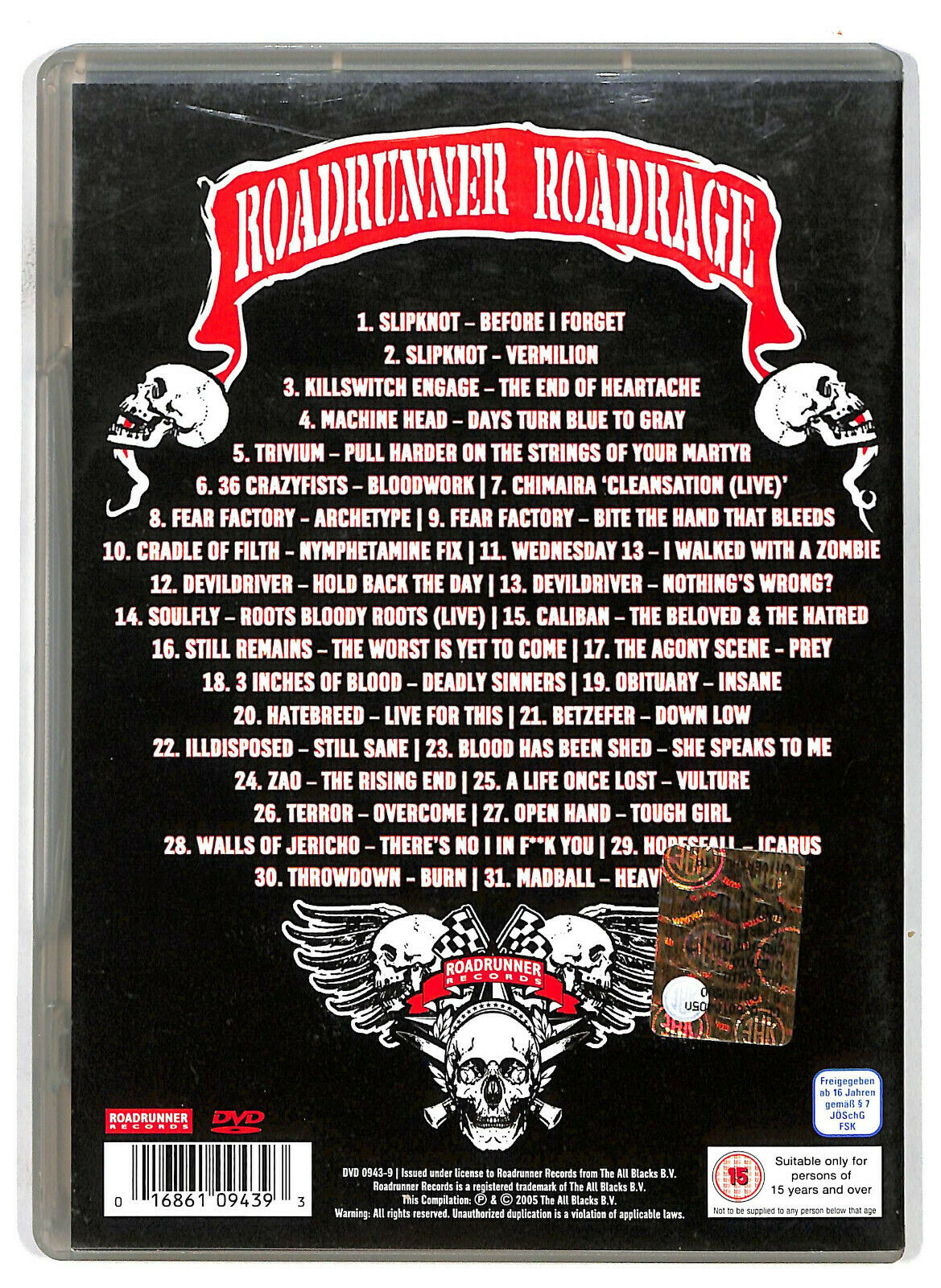 EBOND Roadrunner Roadrage  DVD D585429