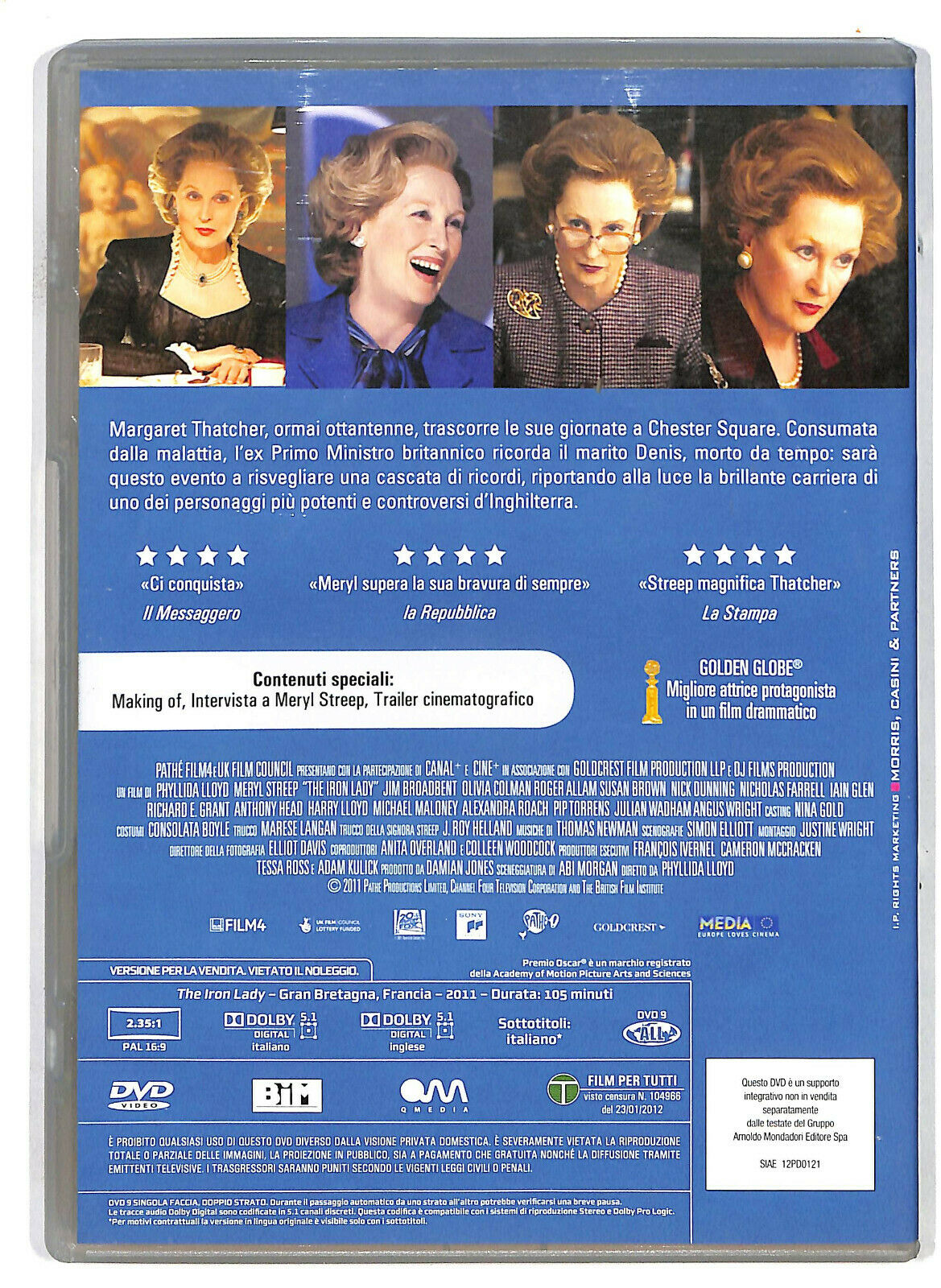 EBOND The Iron Lady  DVD D585460