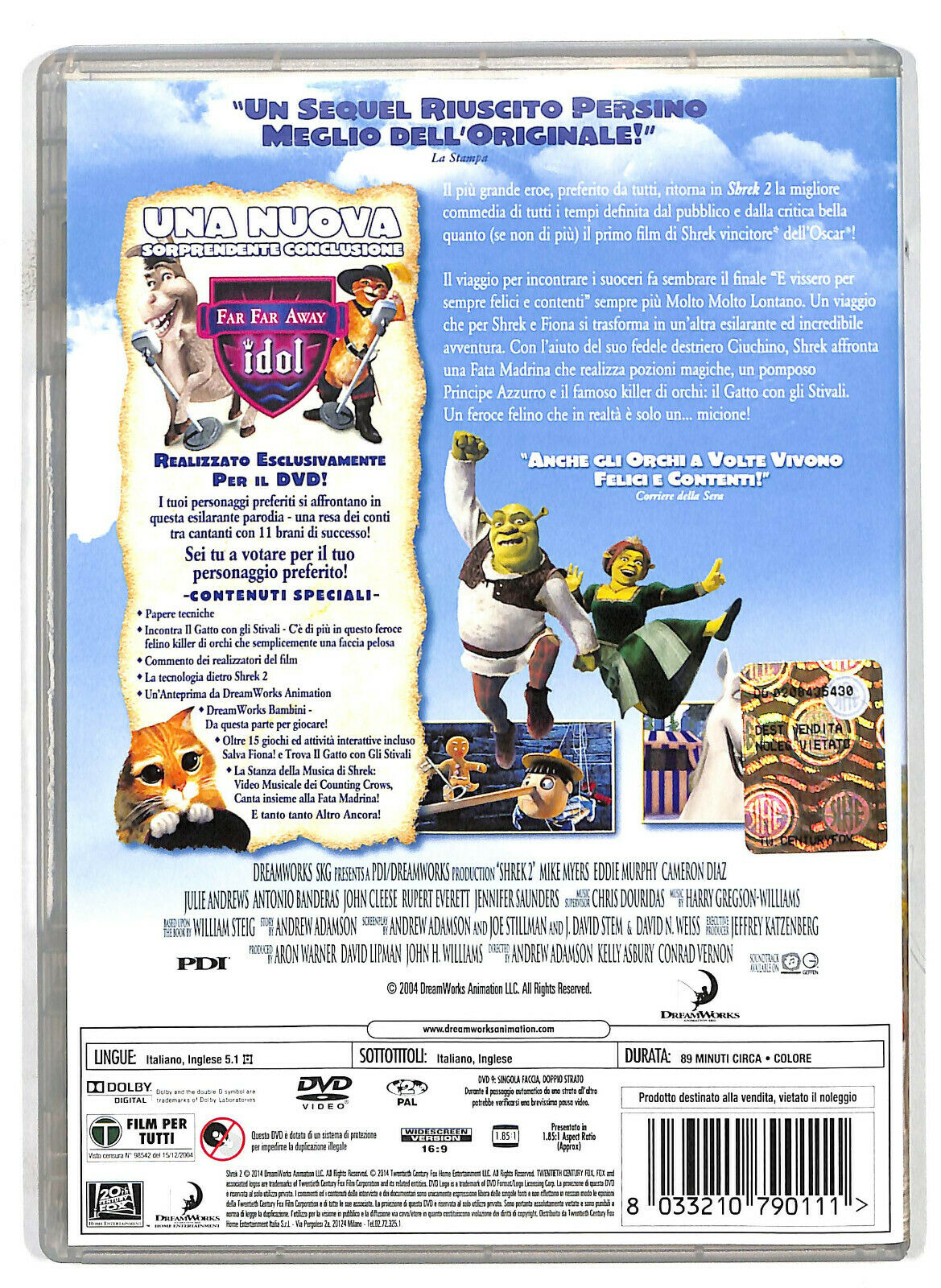EBOND Shrek 2  DVD D586130