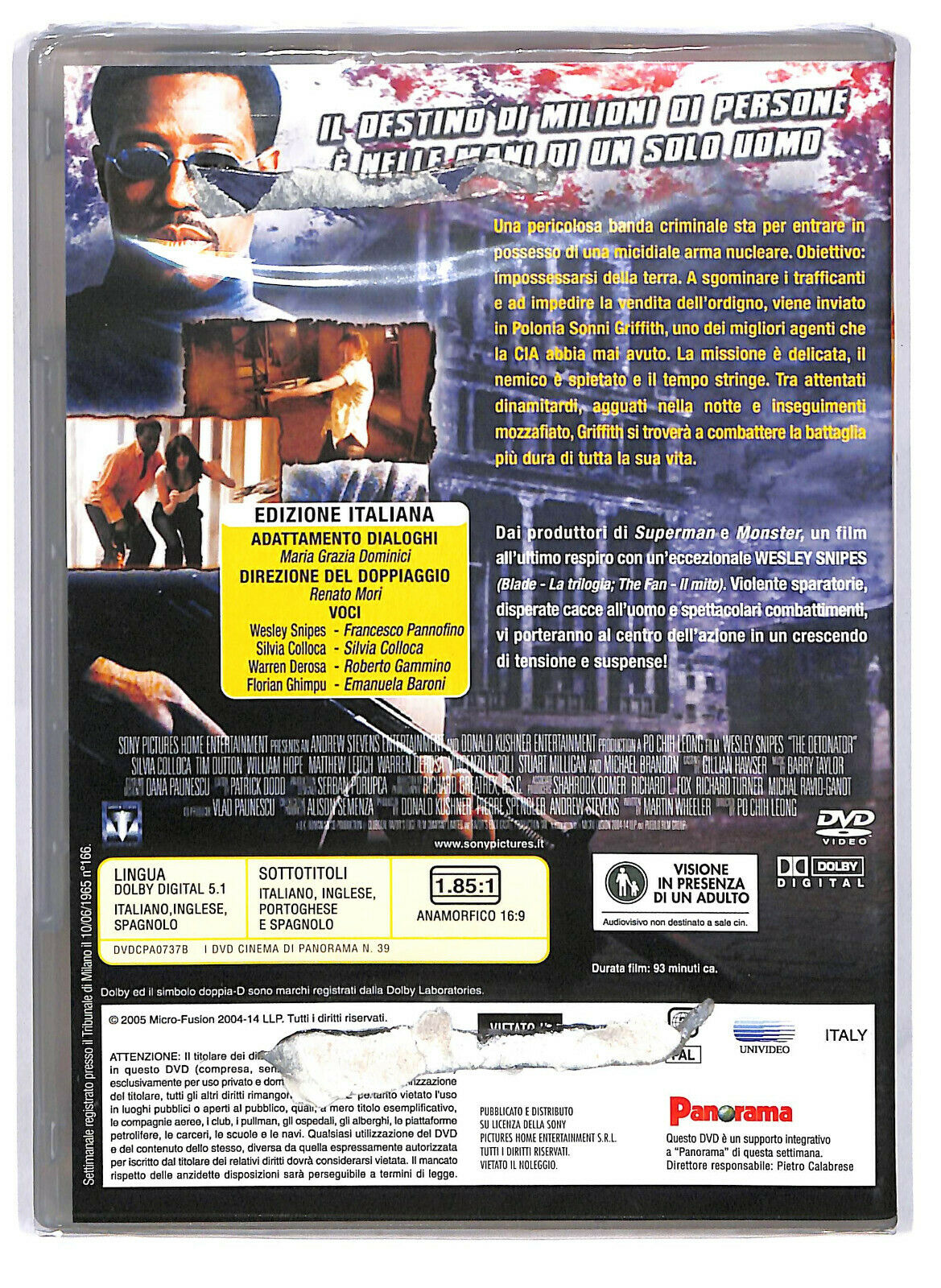 EBOND Detonator - Gioco Mortale  DVD  Editoriale D586319