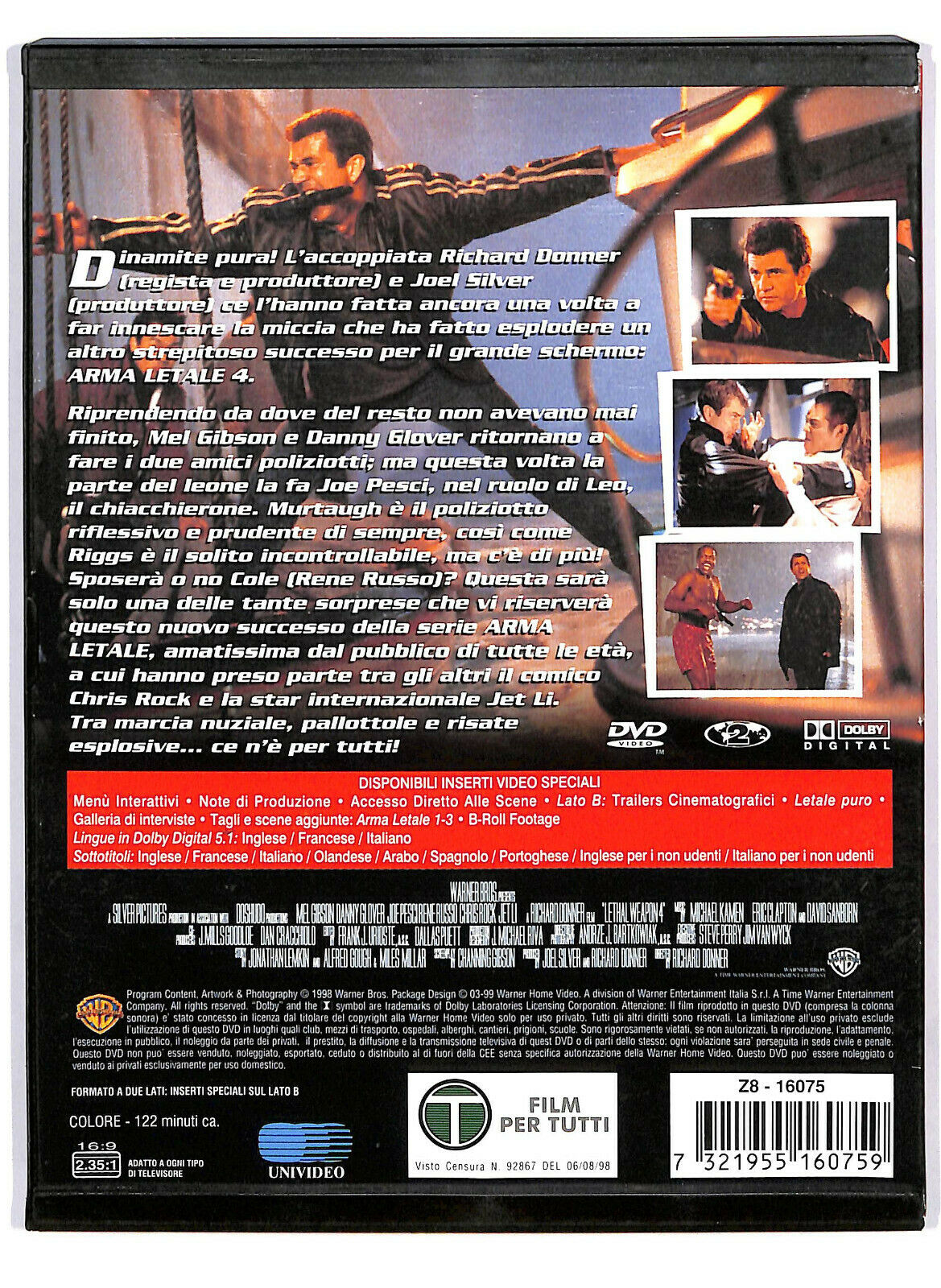 EBOND  Arma Letale 4 DVD Snapper D586561