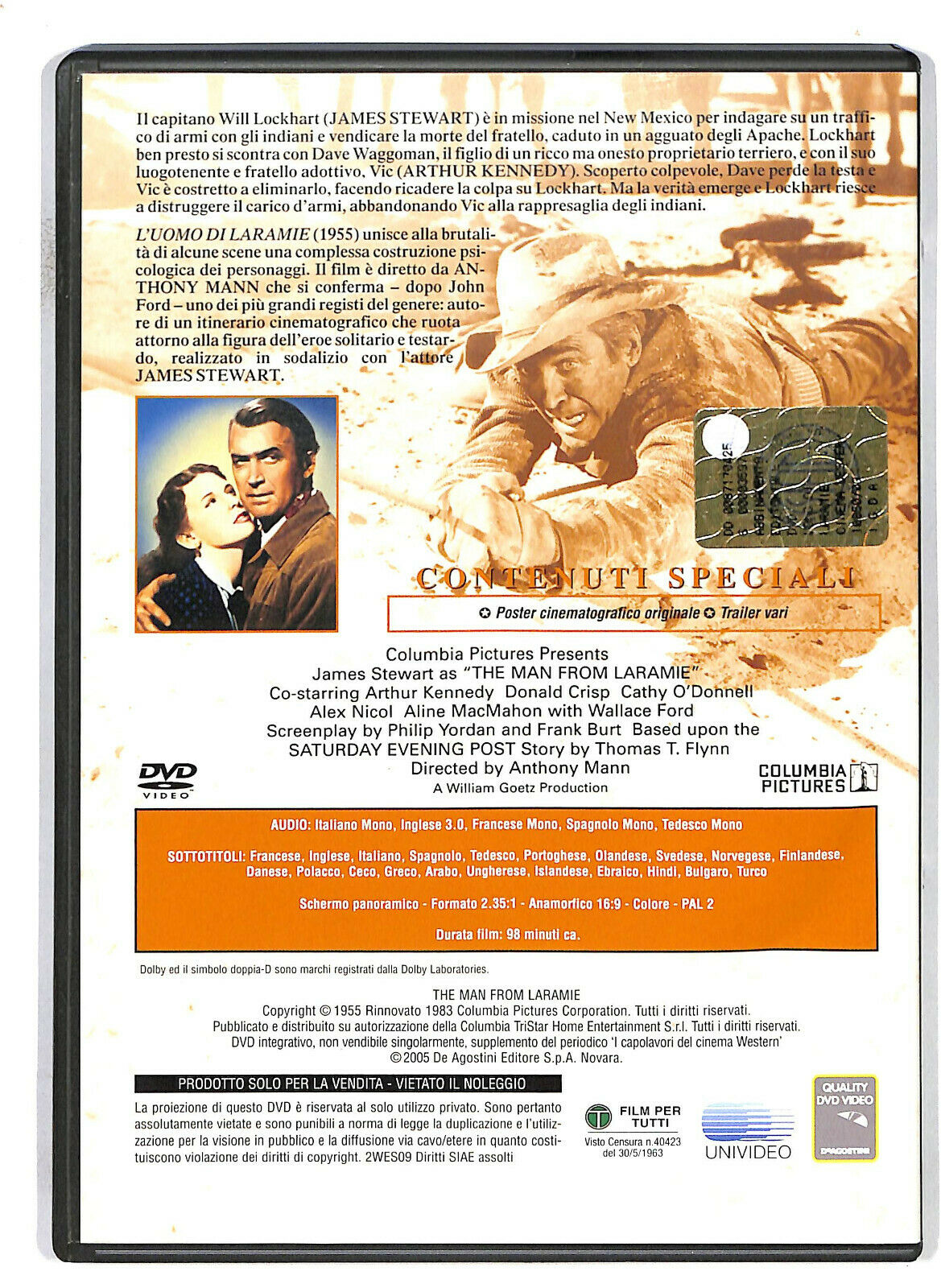 EBOND L'uomo Di Laramie  DVD D586632