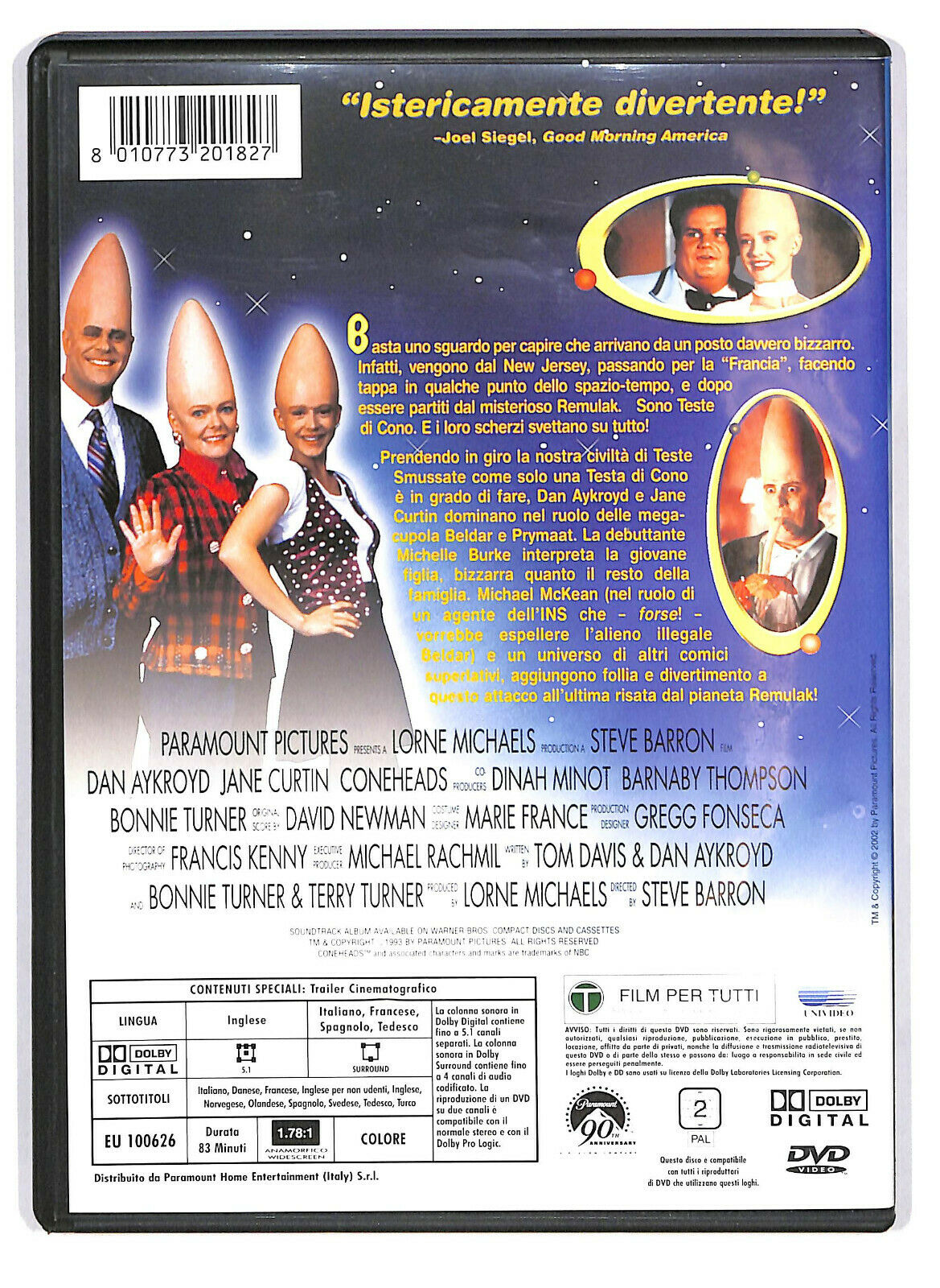 EBOND Teste Di Cono DVD D586707