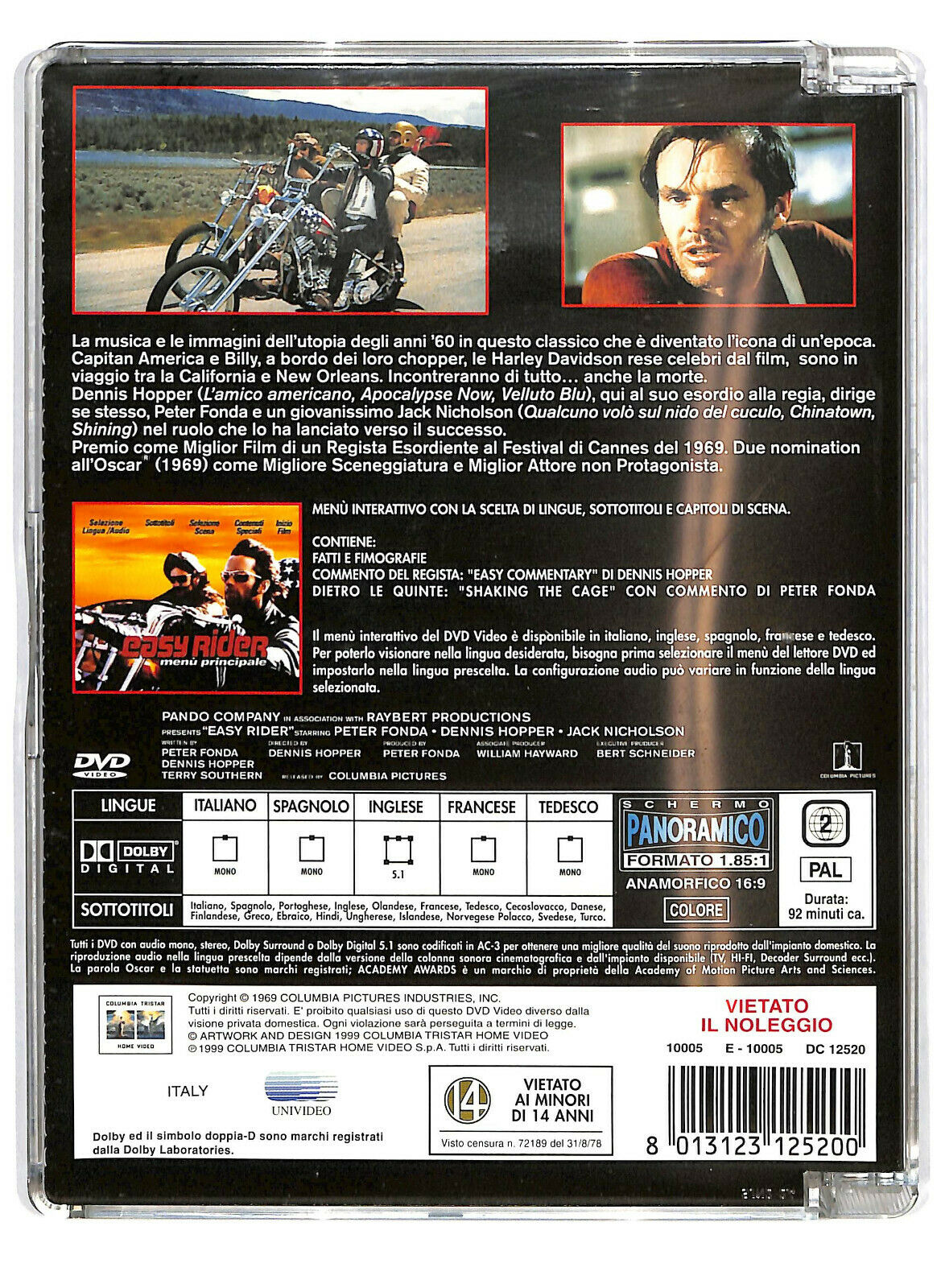 EBOND Easy Rider DVD Special Edition  Sjb D586760