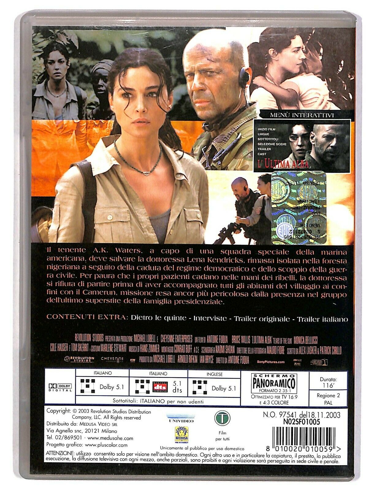 EBOND L'ultima Alba Con Bruce Willis DVD D586859