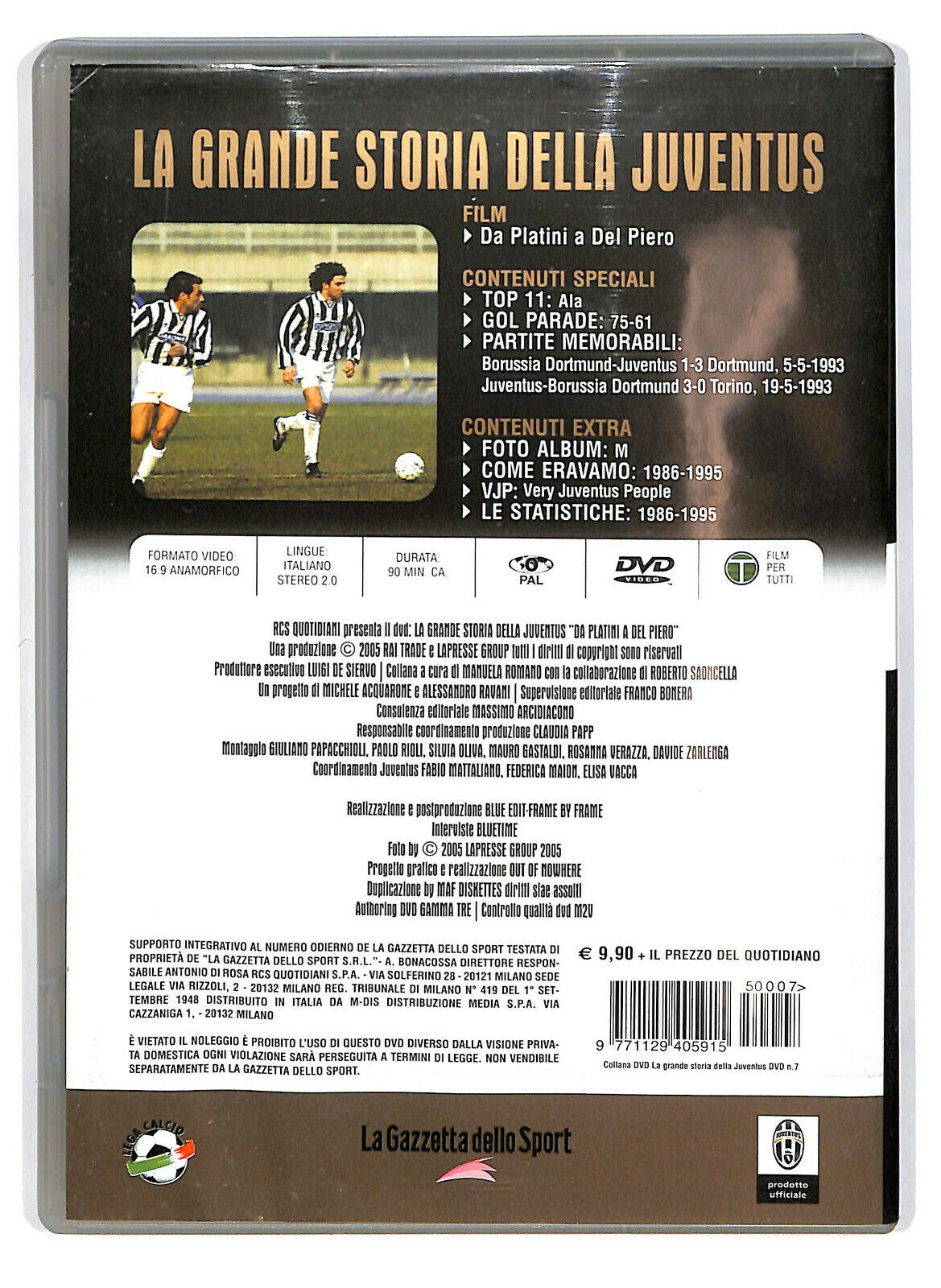 EBOND La Grande Storia Della Juventus -da Platino a Del Piero Vol.7  DVD D586905