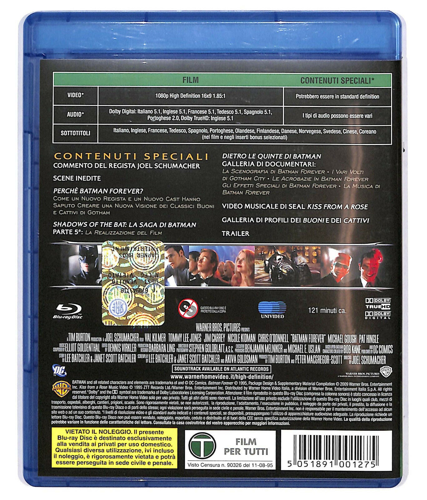 EBOND Batman Forever BLURAY D586934