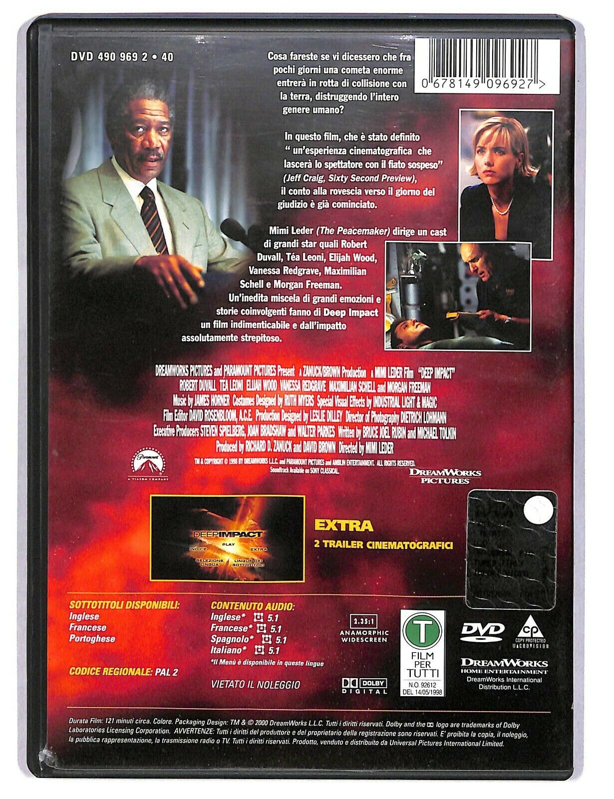 EBOND Deep Impact DVD D587006