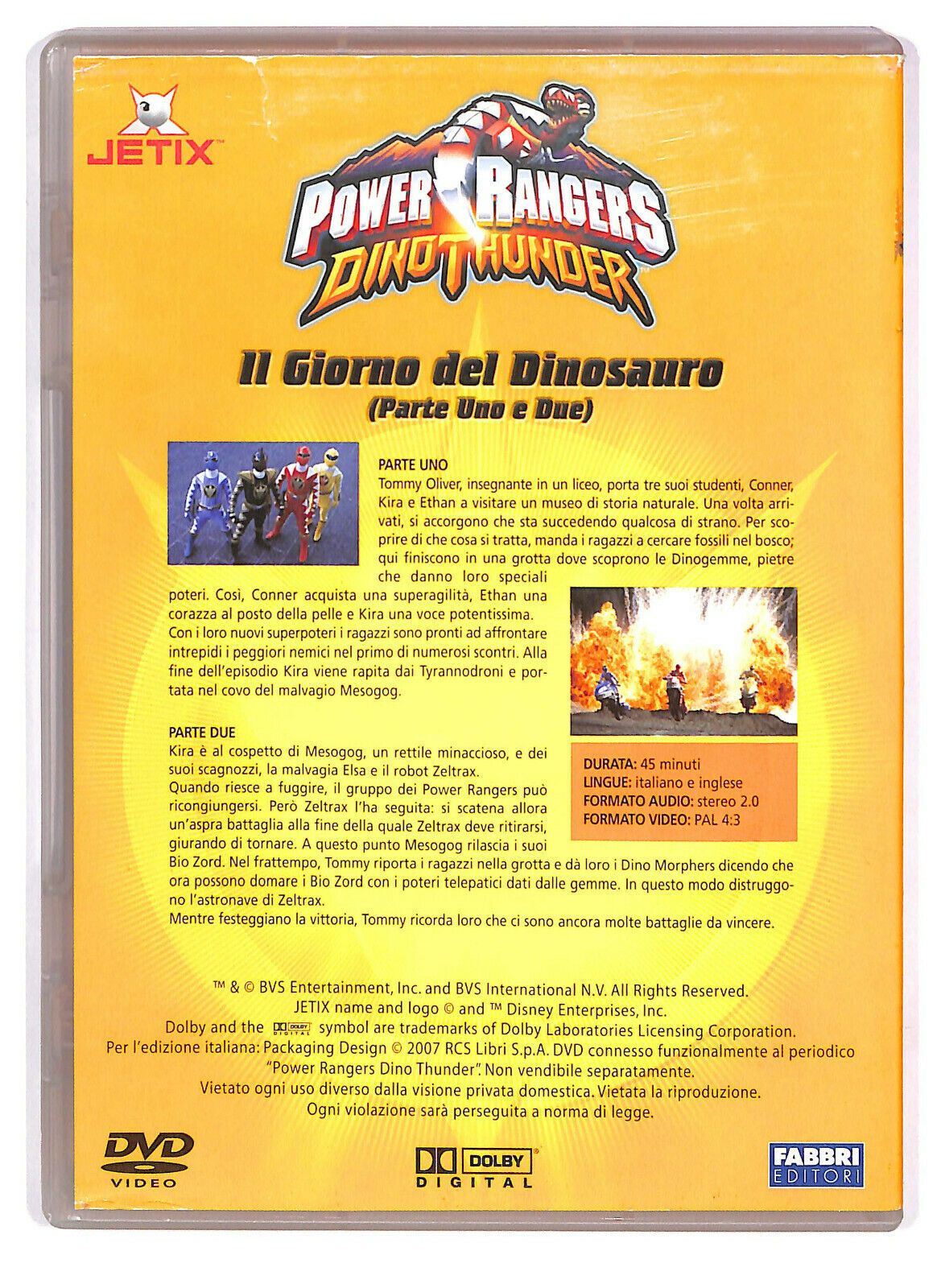 EBOND Power Rangers - Dinothunder  Il Giorno Del Dinosauro P.1-2 DVD D587320