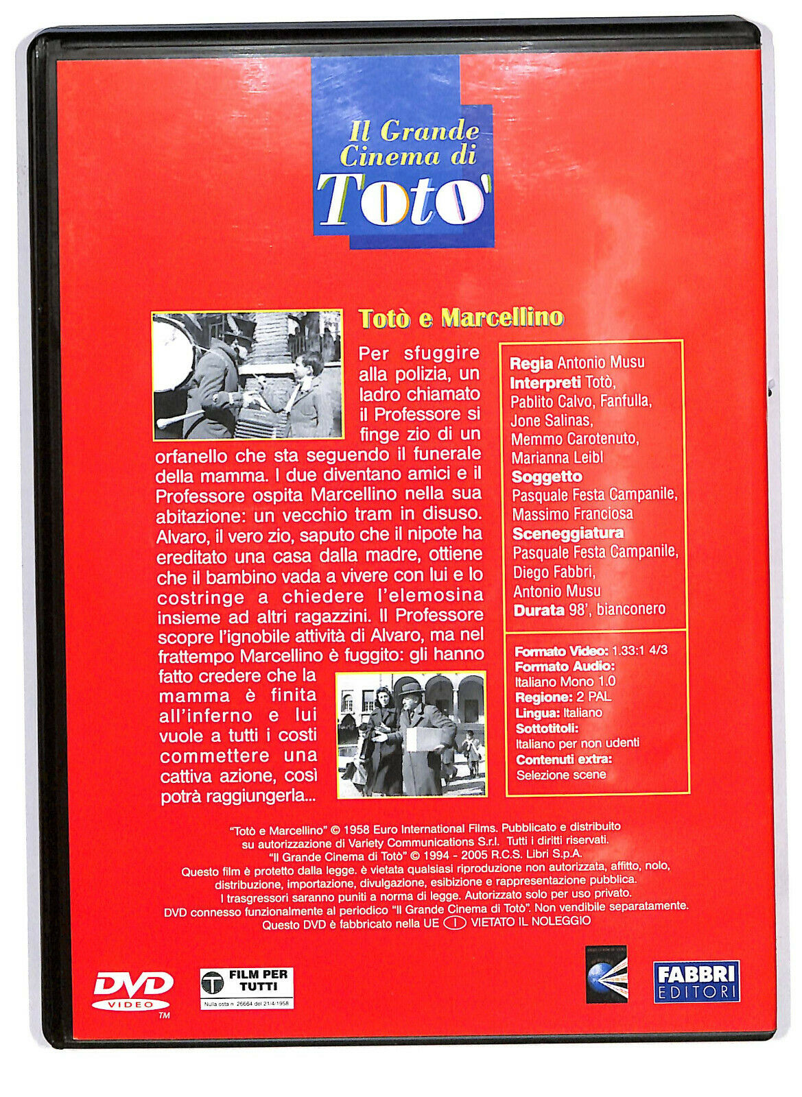 EBOND Toto e Marcellino DVD D587506