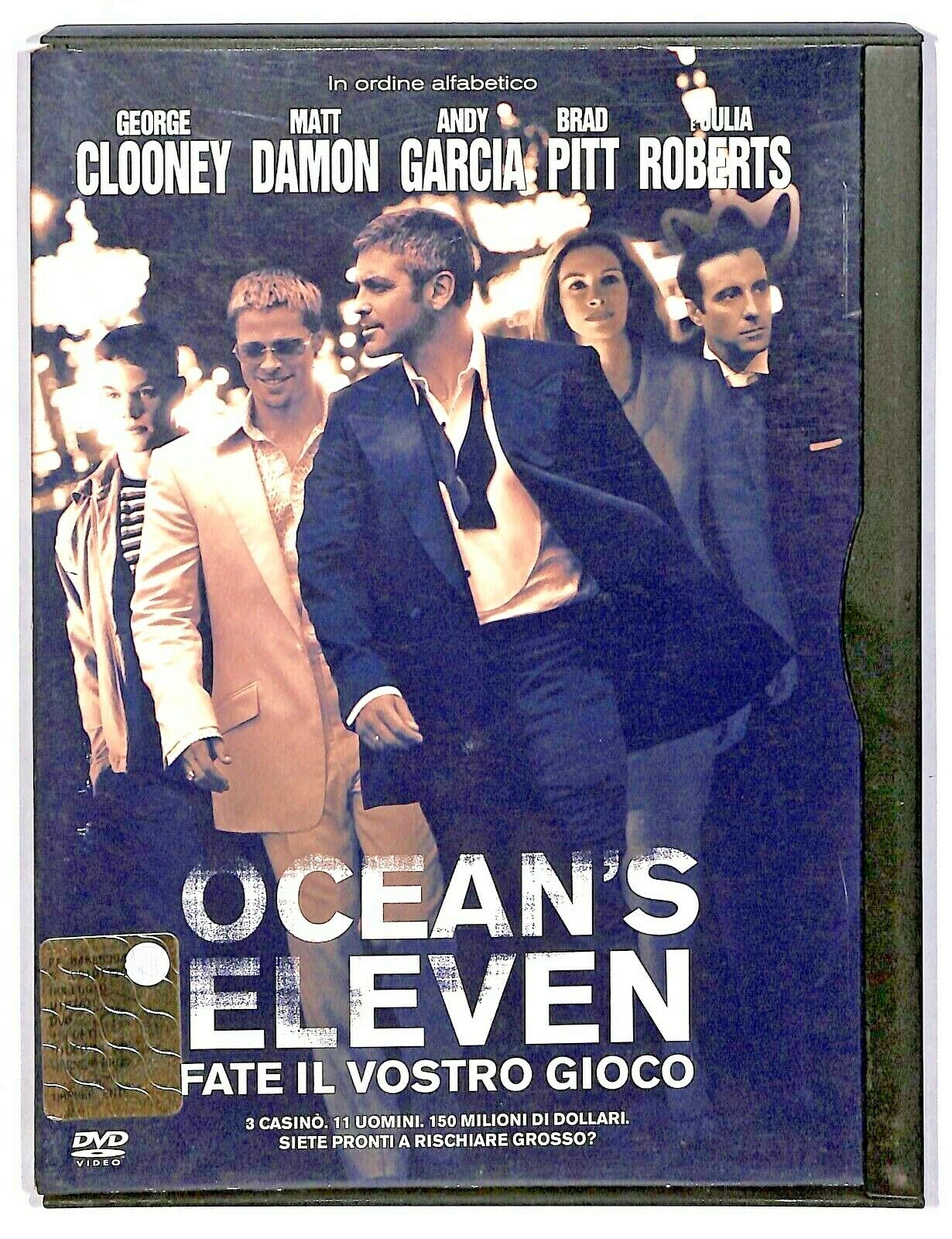 EBOND  Ocean's Eleven Fate Il Vostro Gioco DVD Snapper D587637