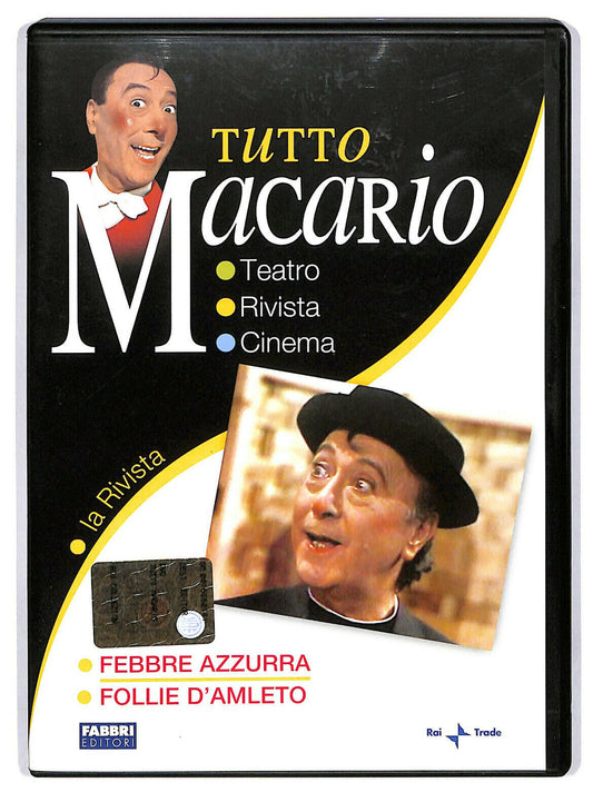 EBOND Tutto Macario - Febbre Azzurra- Follie D'amleto  DVD Editoriale D587750