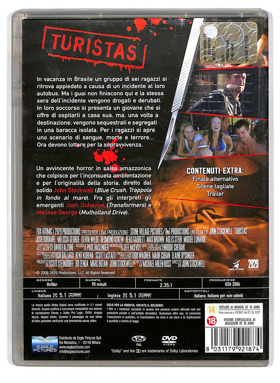 EBOND  Turistas DVD D587814