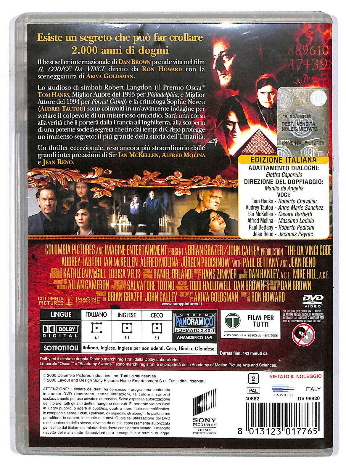 EBOND  Il Codice Da Vinci DVD D587920