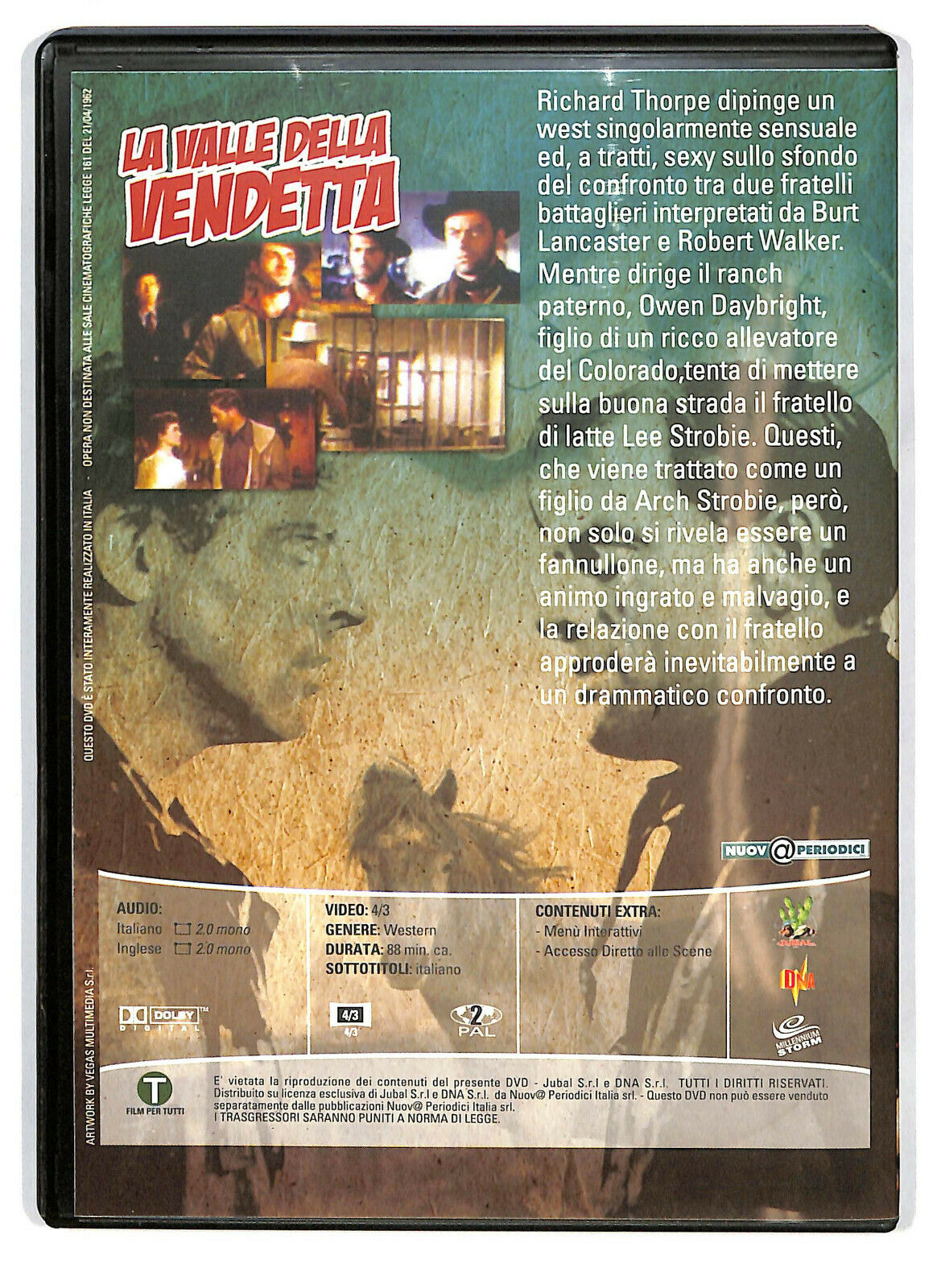 EBOND La Valle Della Vendetta  DVD D588006