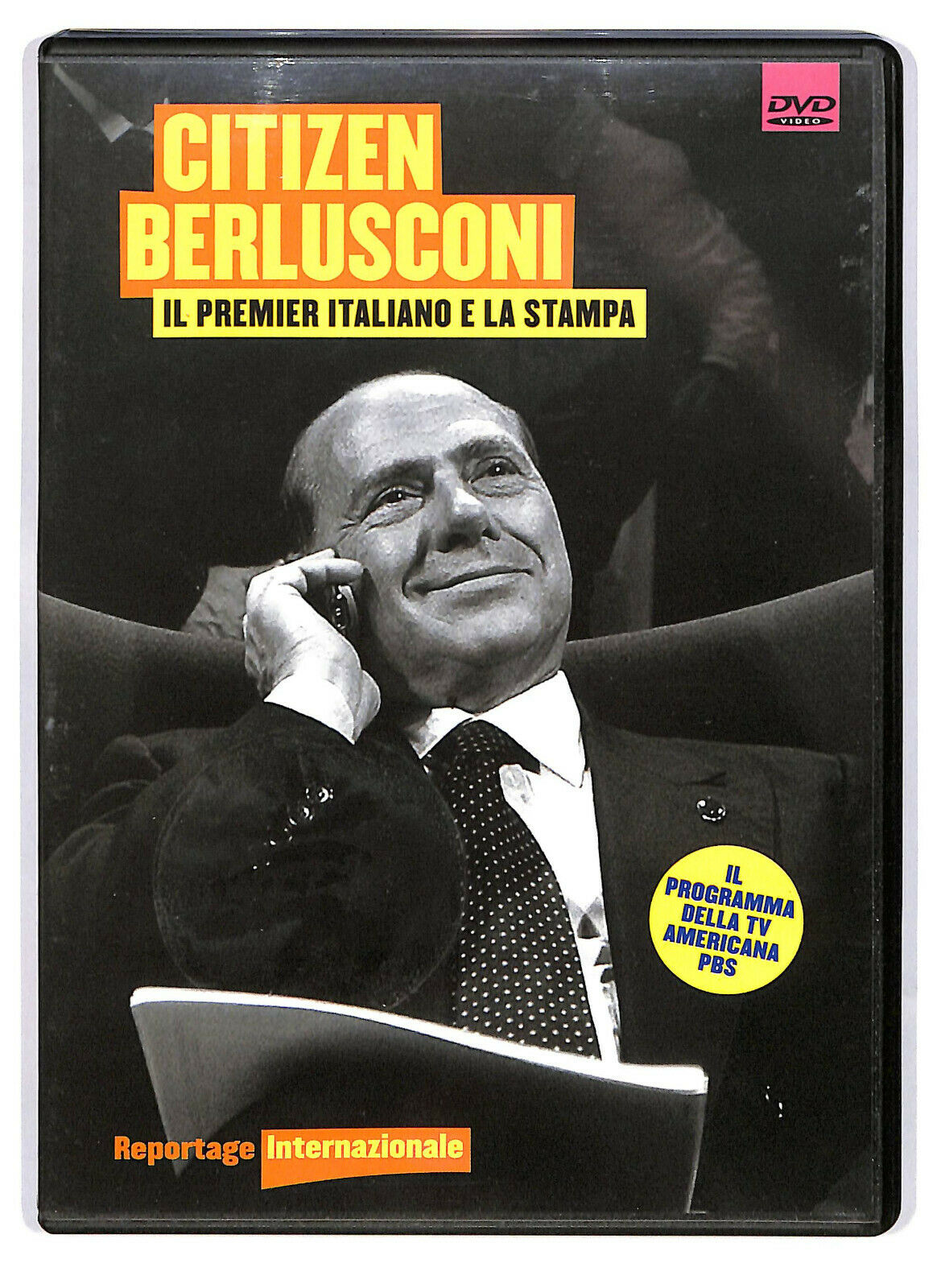 EBOND Citizen Berlusconi Il Premier Italiano e La Stampa DVD  Editoriale D588353