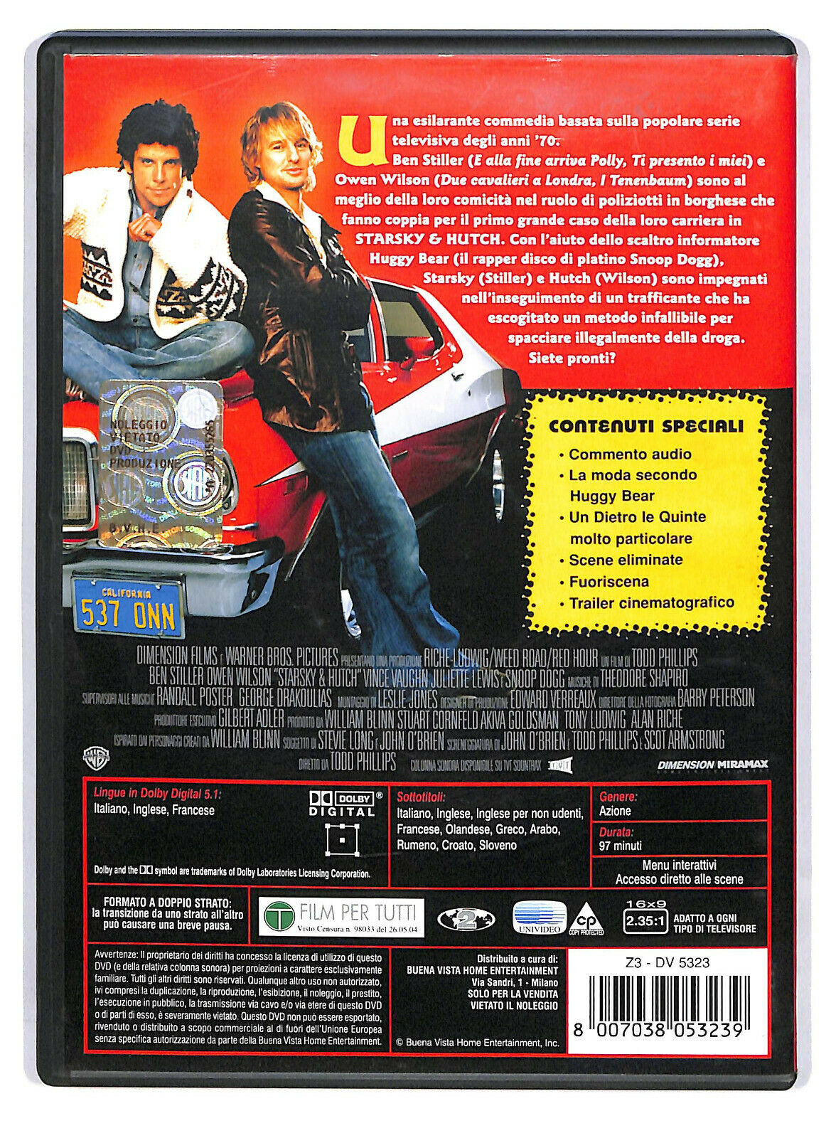 EBOND Starsky e Hutch  DVD D588544