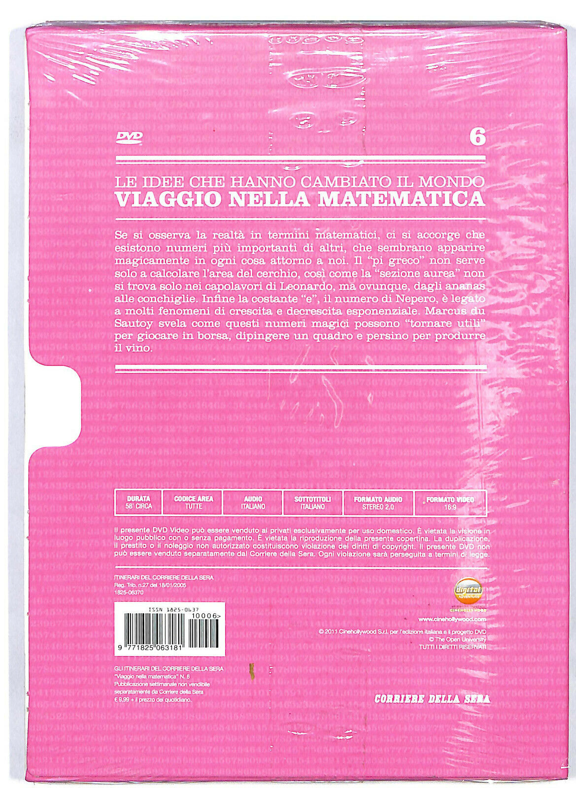 EBOND Numeri Magici DVD  Editoriale D588931