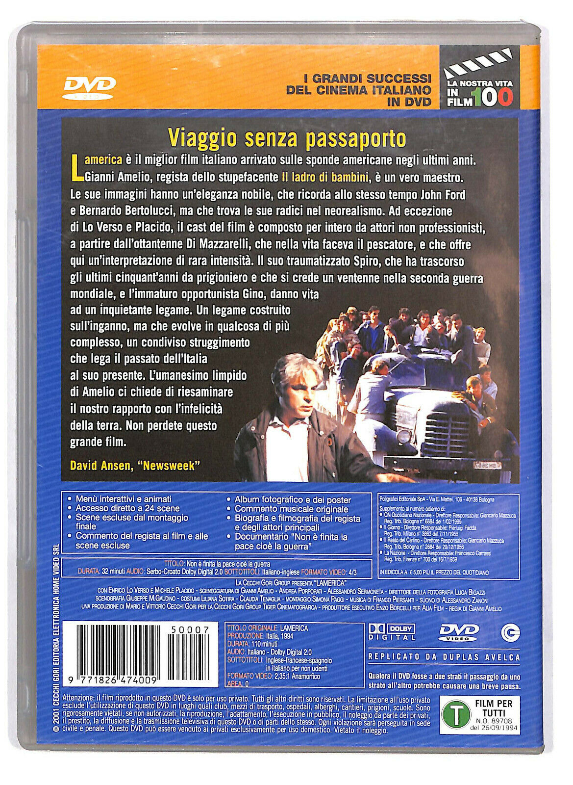 EBOND  Lamerica DVD  Editoriale D589036