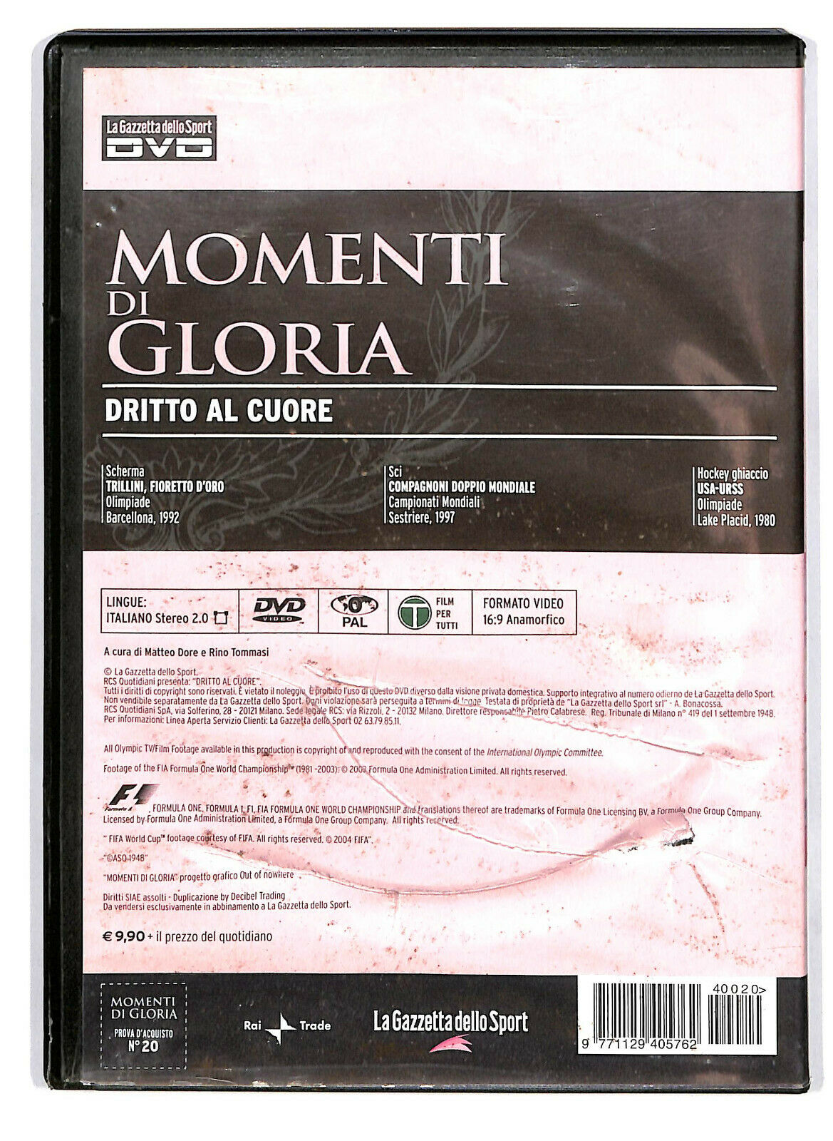 EBOND Momenti Di Gloria - Dritto Al Cuore DVD Editoriale D589042