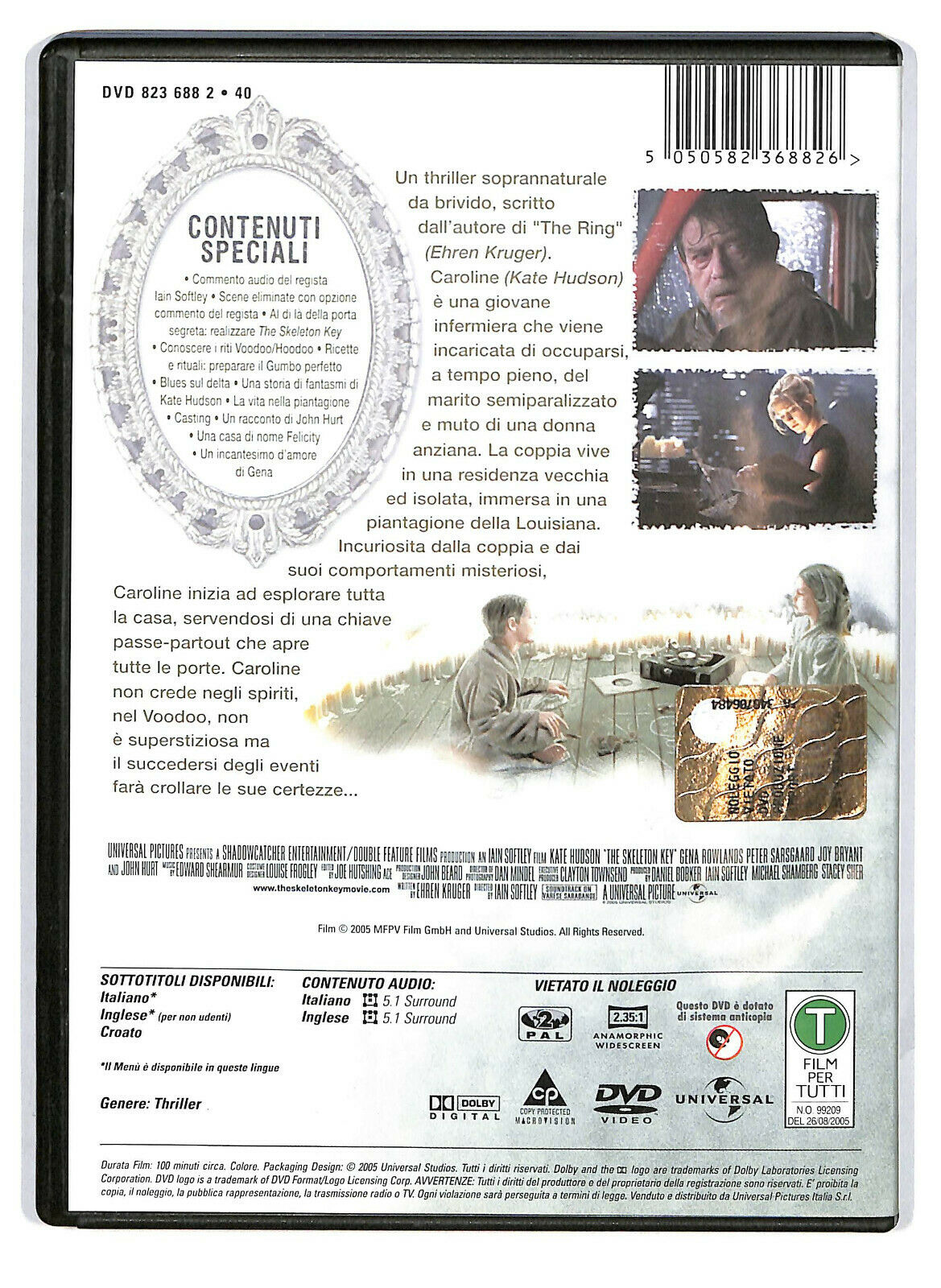 EBOND  The Skeleton Key DVD D589132