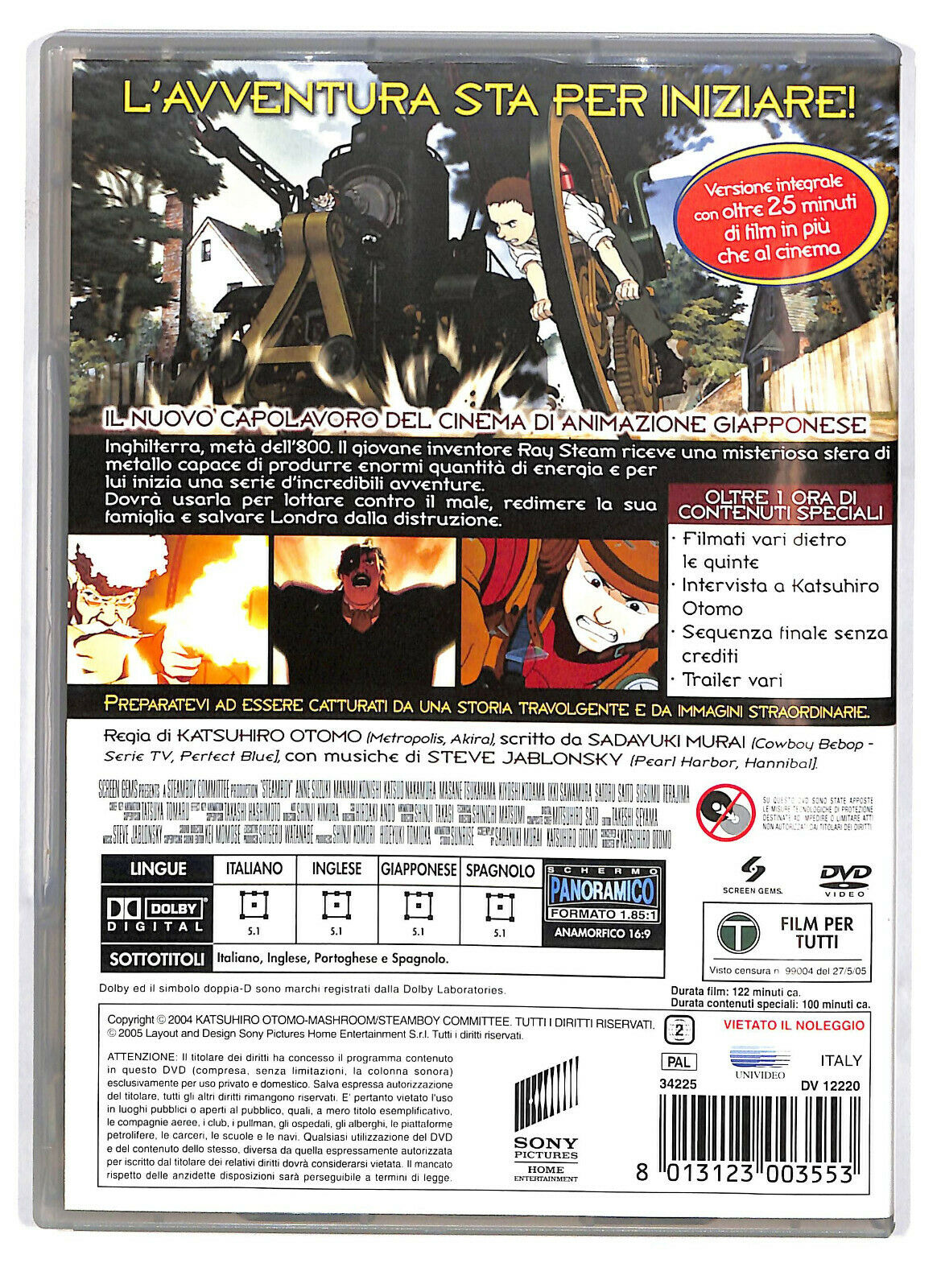 EBOND  Steamboy DVD D589302