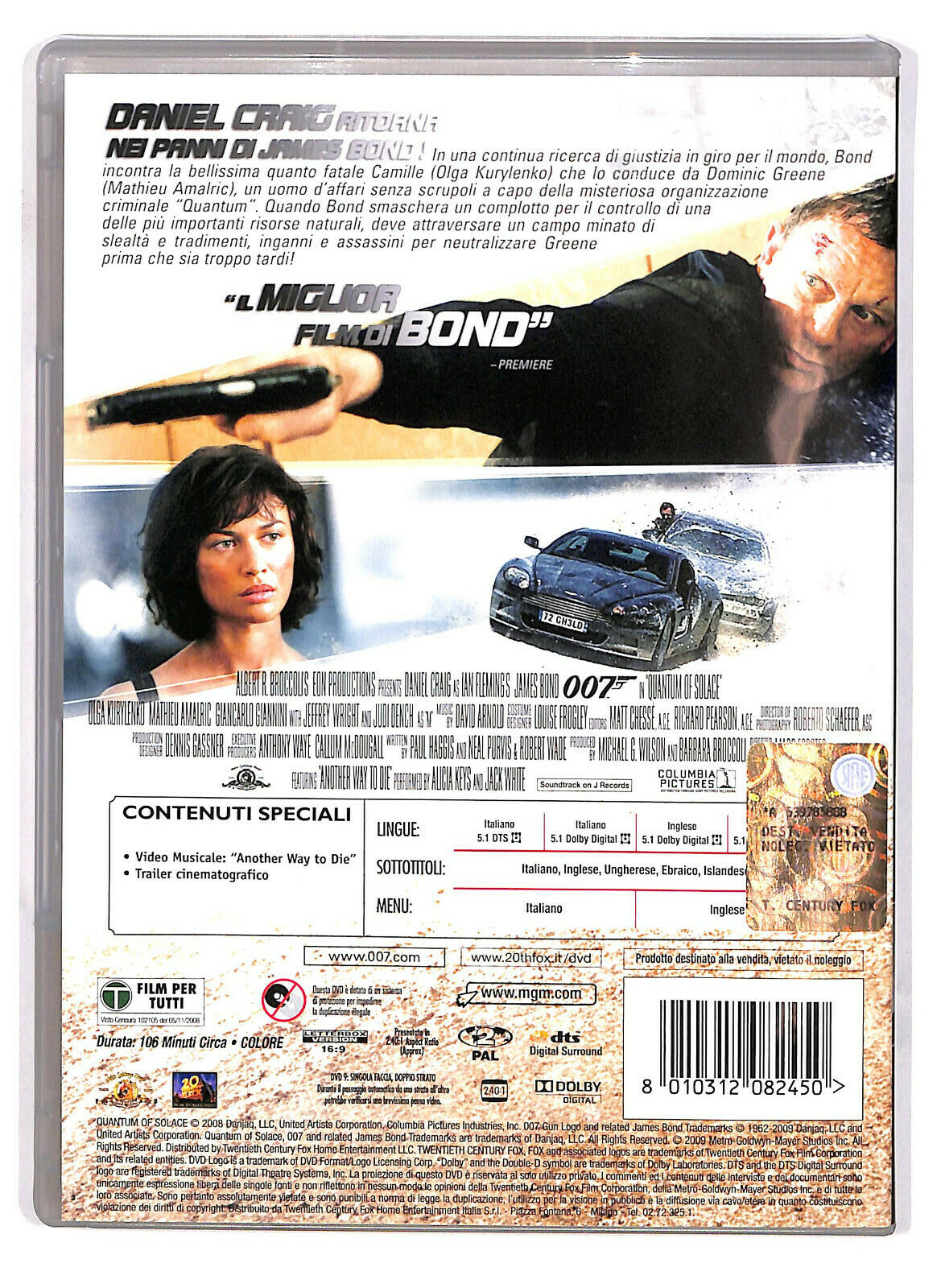 EBOND 007 - Quantum Of Solace DVD D589336