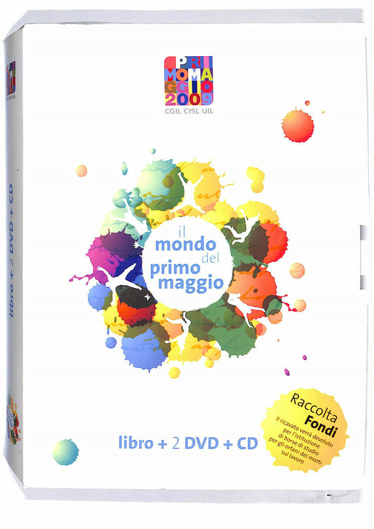 EBOND Il Mondo Del Primo Maggio 2009 Libro + 2 DVD + CD  DVD D589345