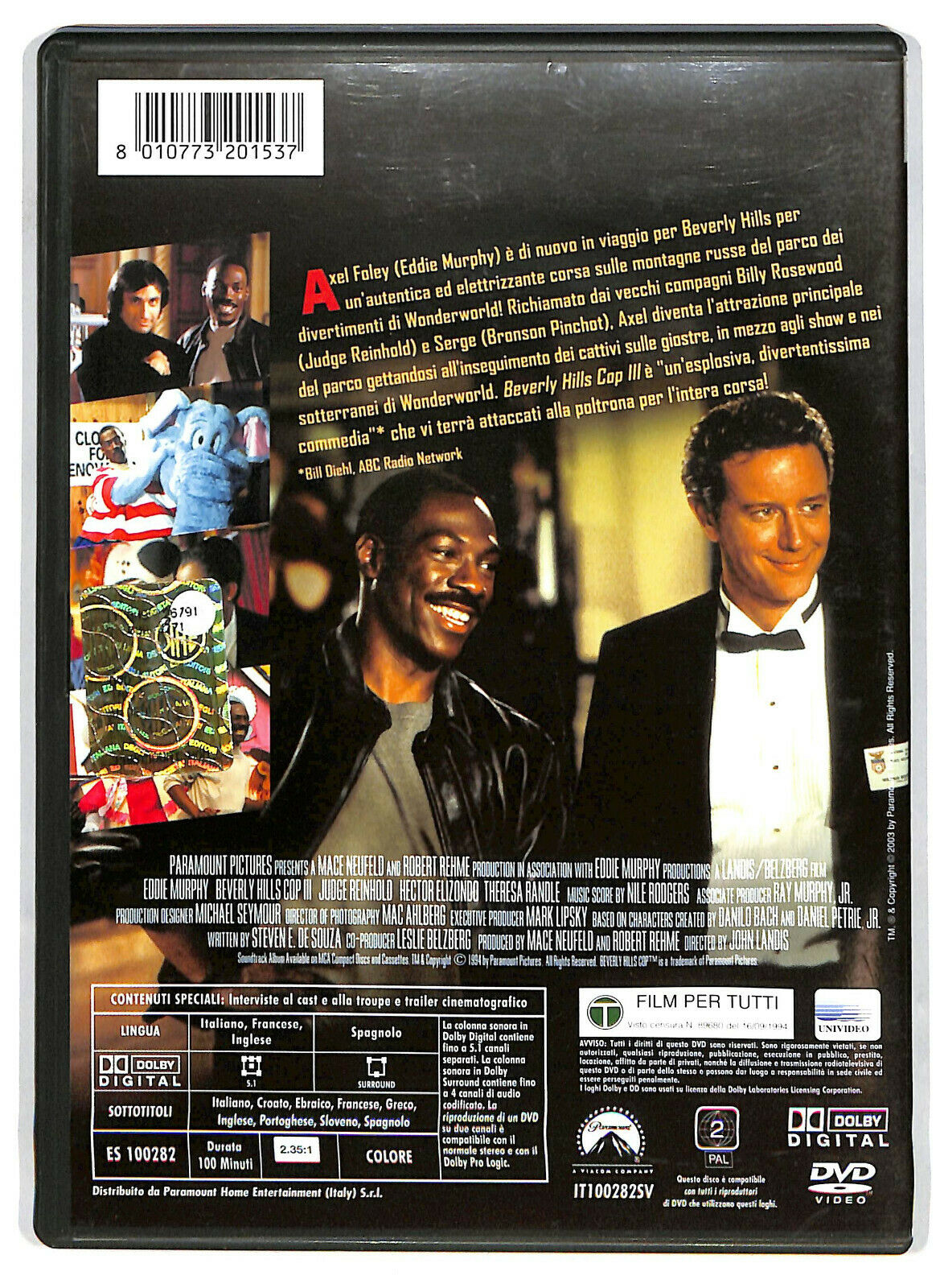 EBOND Beverly Hills Cop Iii DVD D589529