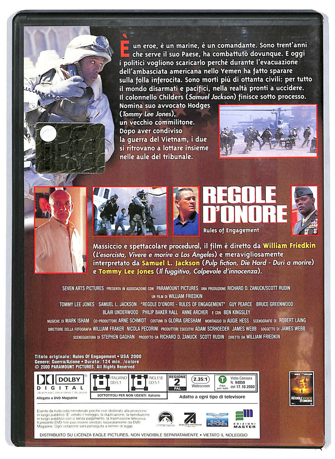 EBOND Regole D'onore DVD Editoriale D589616