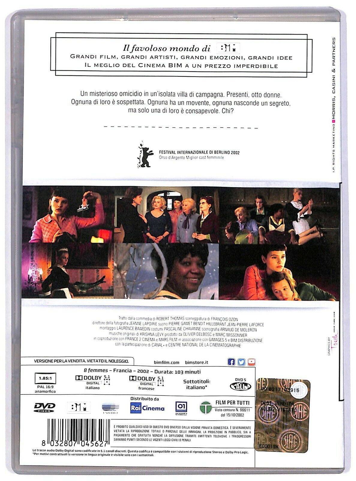 EBOND 8 Donne E Un Mistero DVD Editoriale D589732