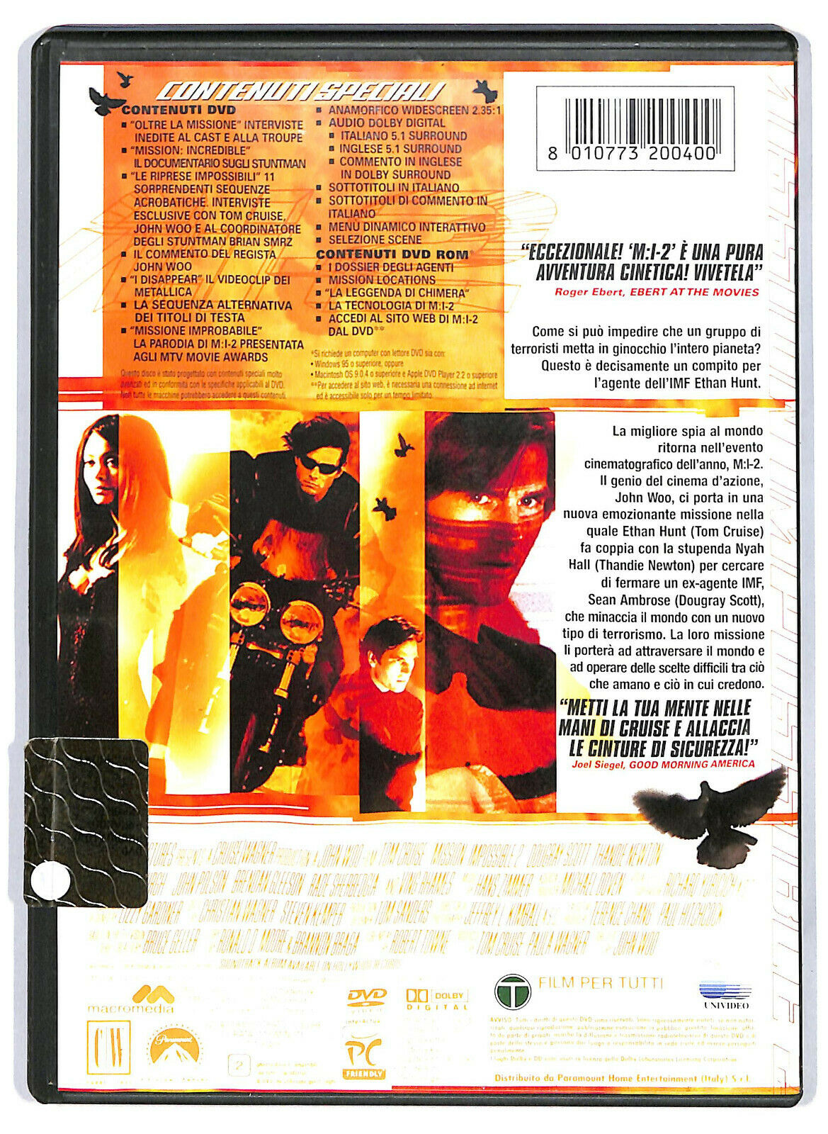 EBOND  M:i-2 - Mission: Impossible 2 DVD D589818
