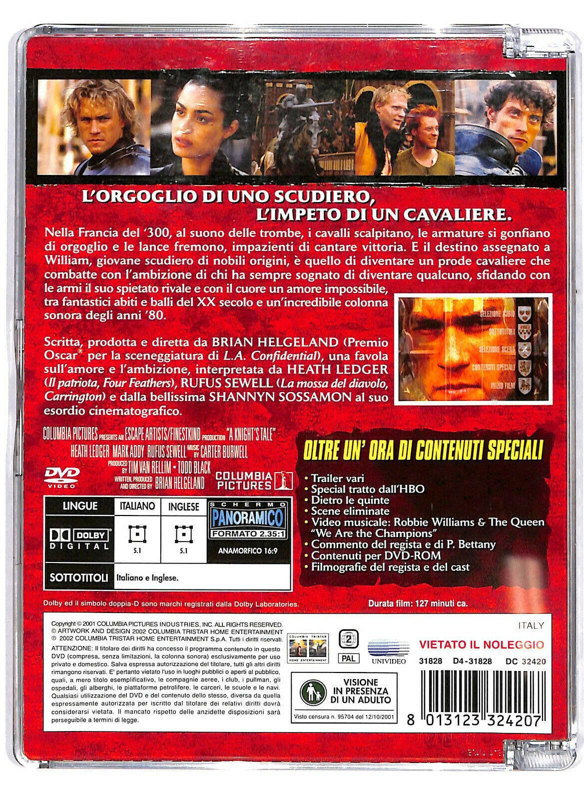 EBOND Il Destino Di Un Cavaliere DVD Super Jewel Box D589856