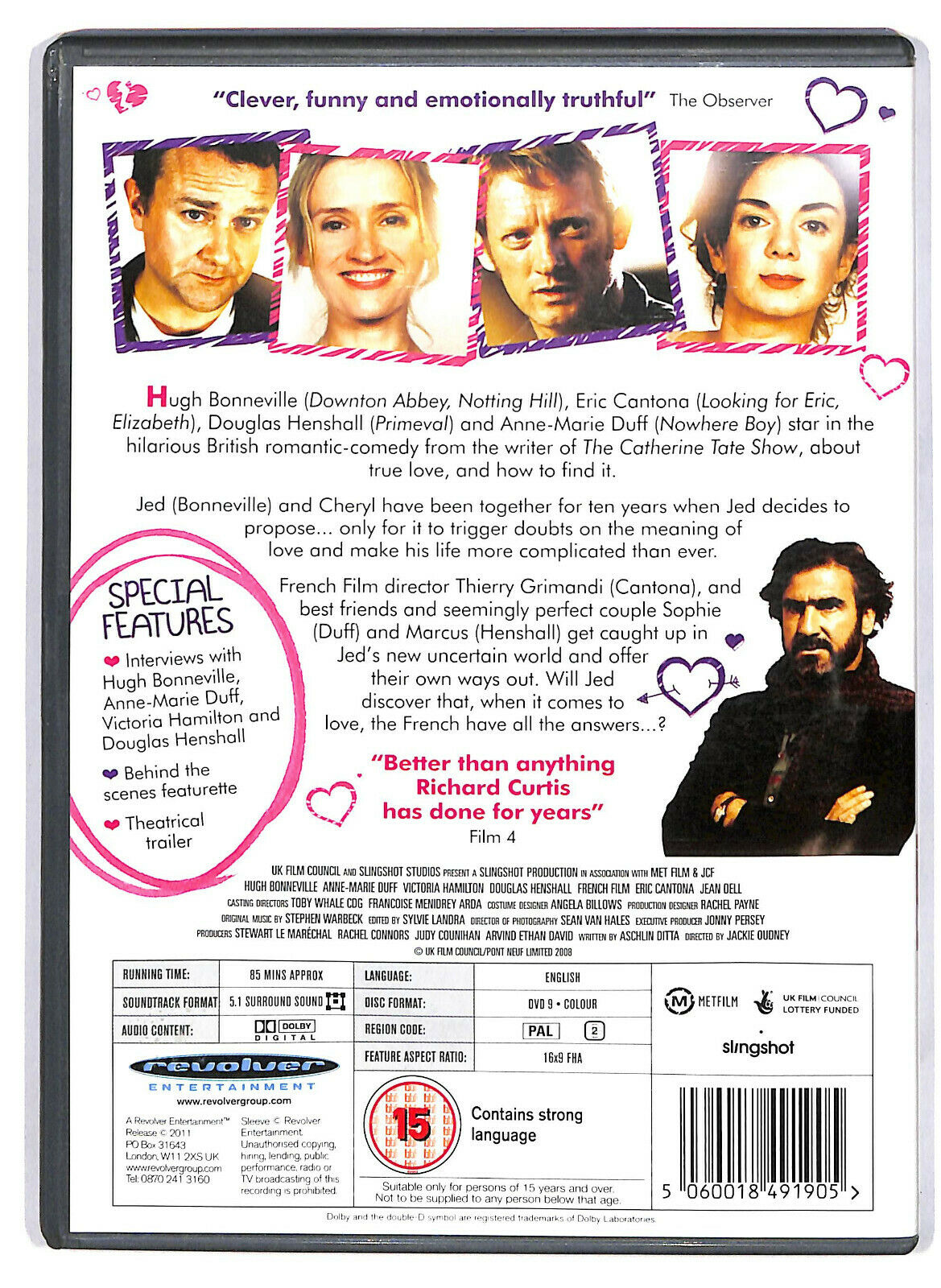 EBOND French Film: A Frenchman's Guide To Love DVD Uk Edition D589916